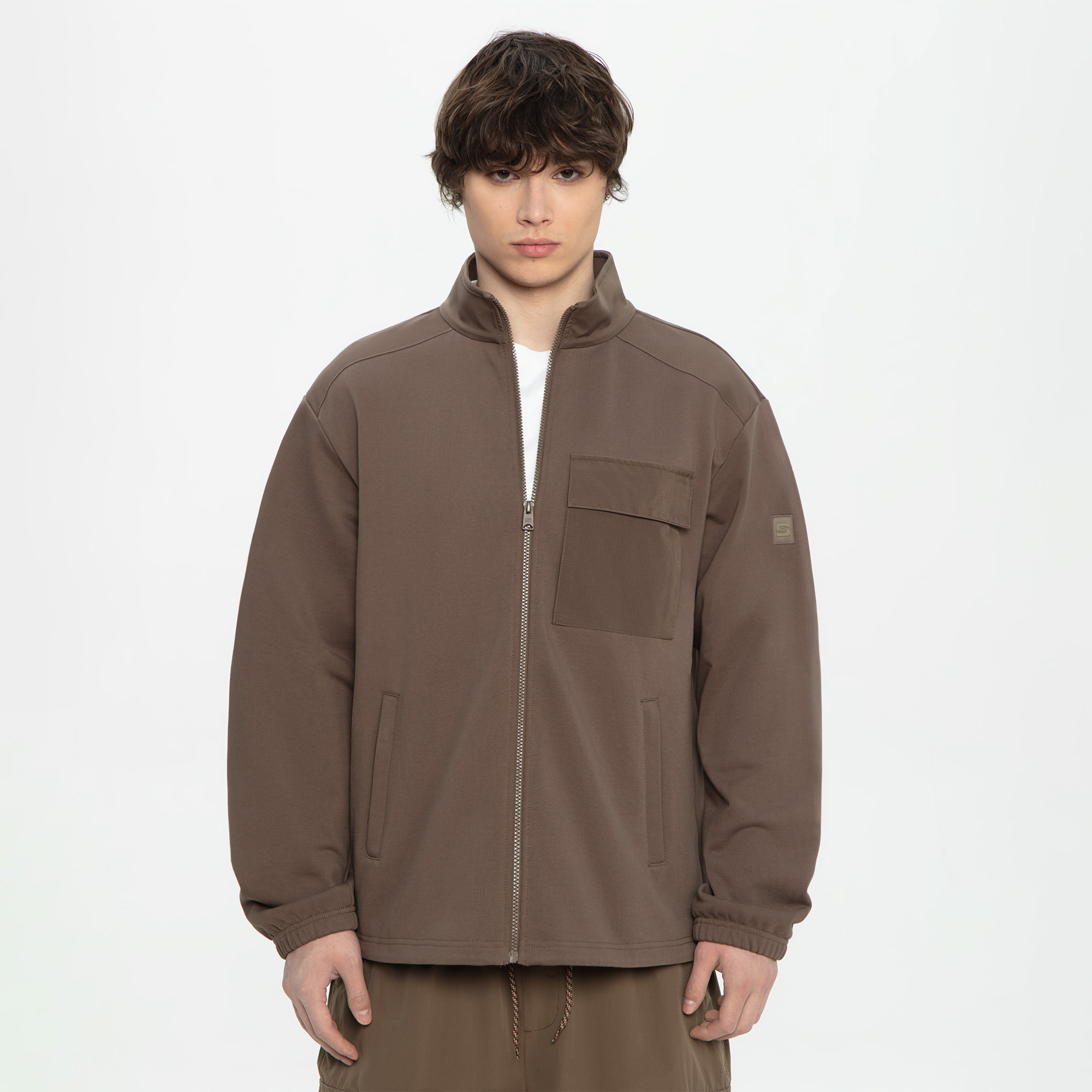 Мужская толстовка Full Zip French Terry Hoodie STREETBEAT SBM-FZ0004-260-XXL