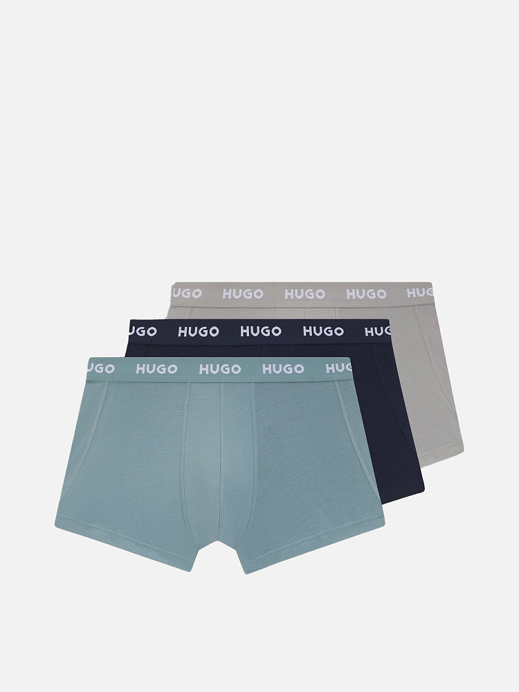 Мужские трусы Trunk Triplet Pack HUGO 50532611-490-XL