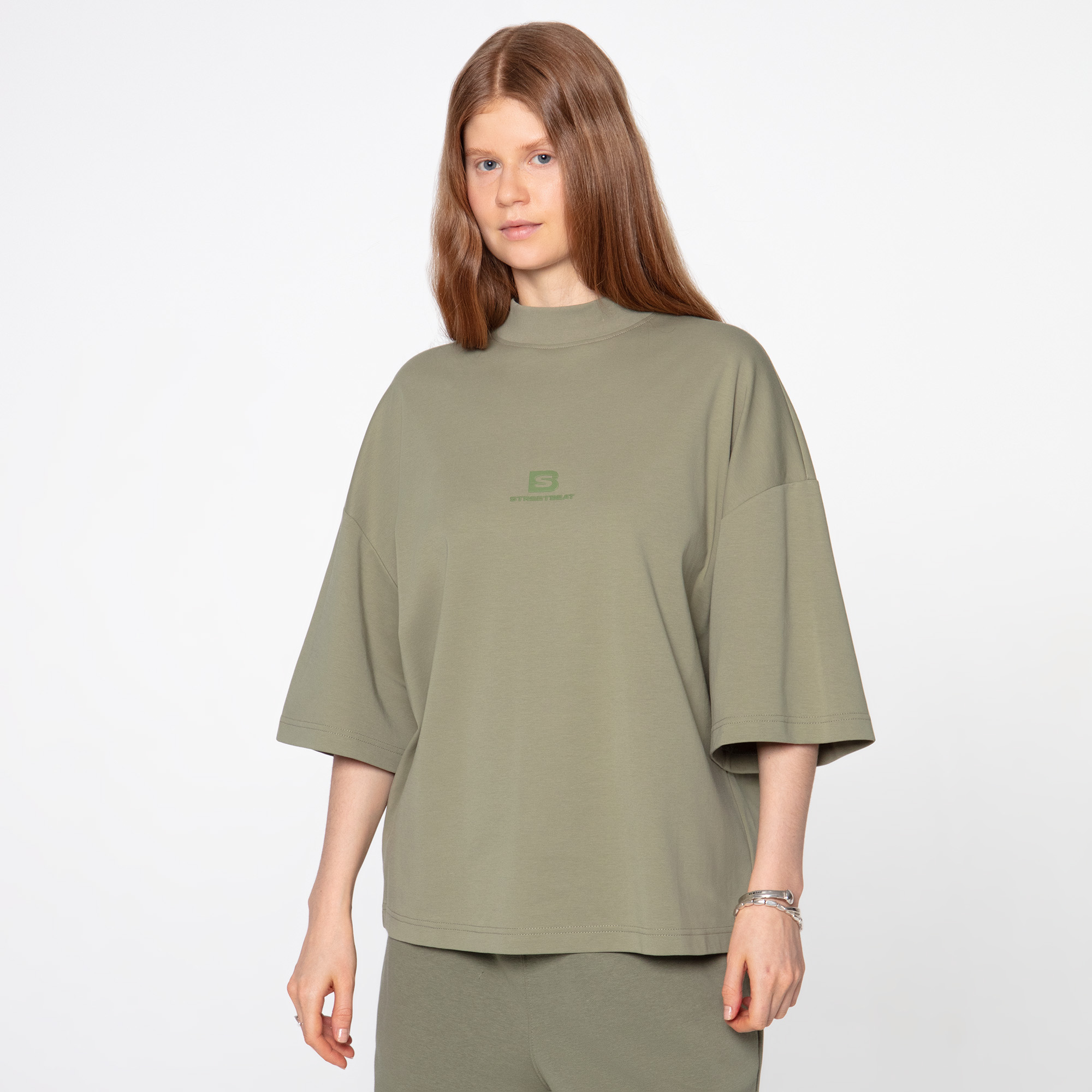 Женская футболка Oversize Tee STREETBEAT SBW-TEE0024-320-L