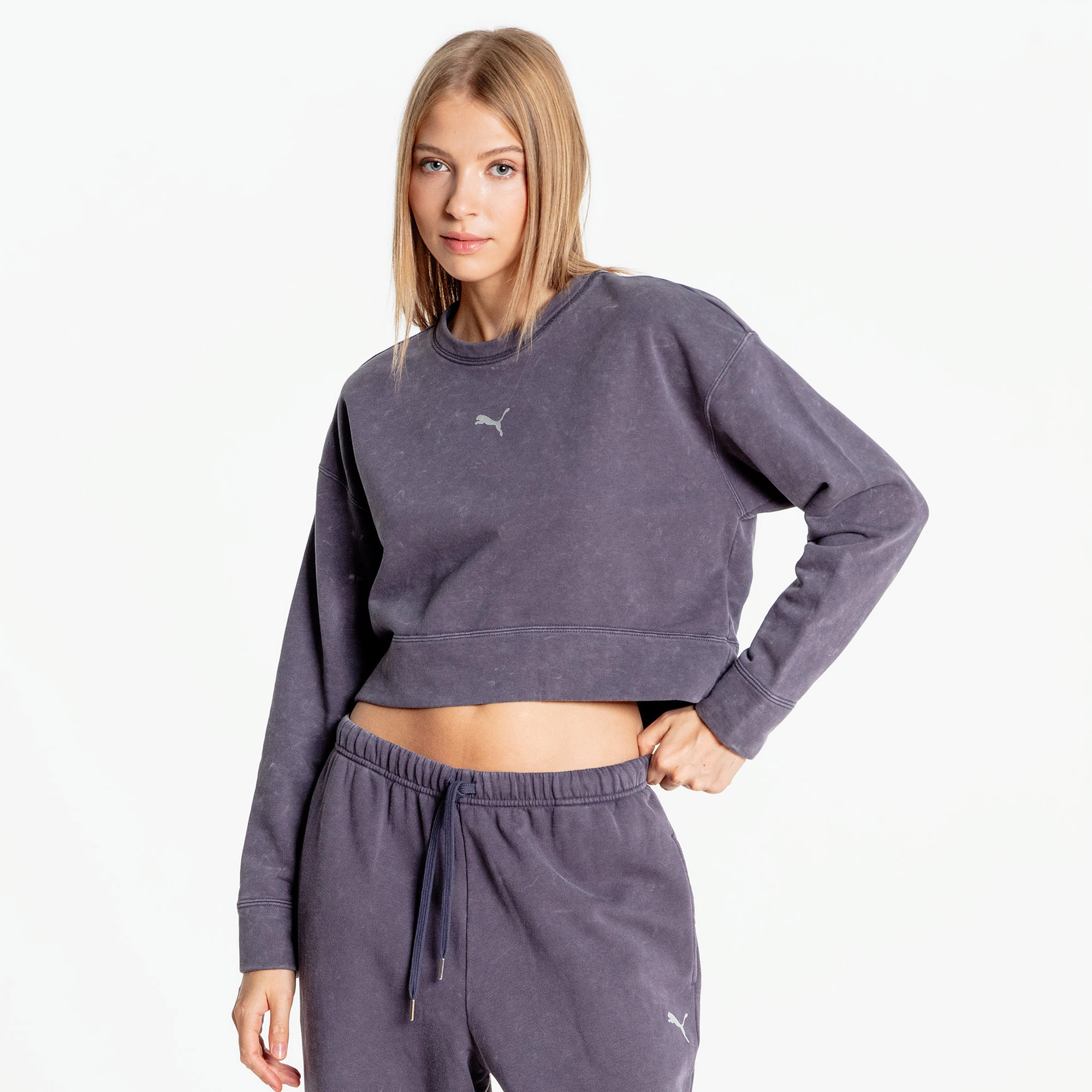 Джемпер DARE TO Relaxed Washed Crew PUMA 62679969-L