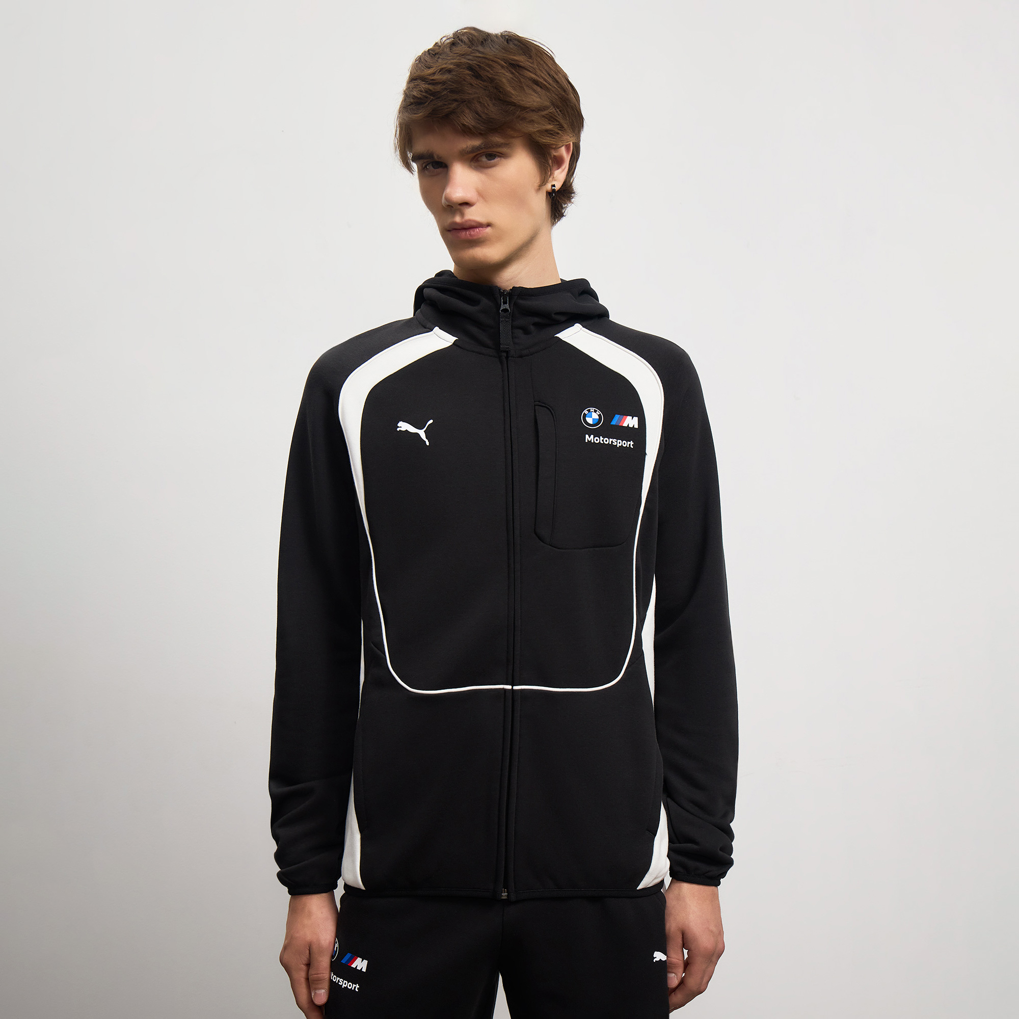 Мужская толстовка BMW M Motorsport Sportswear Hooded Sweat Jacket PUMA 63488001-XXL