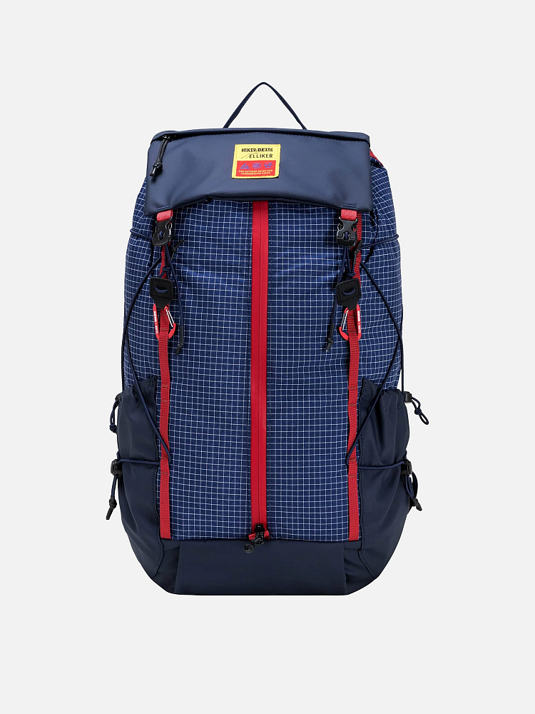 Рюкзак Cautley Hikerdelic x Elliker Flap Over Backpack 34065-NAVYRED-OS