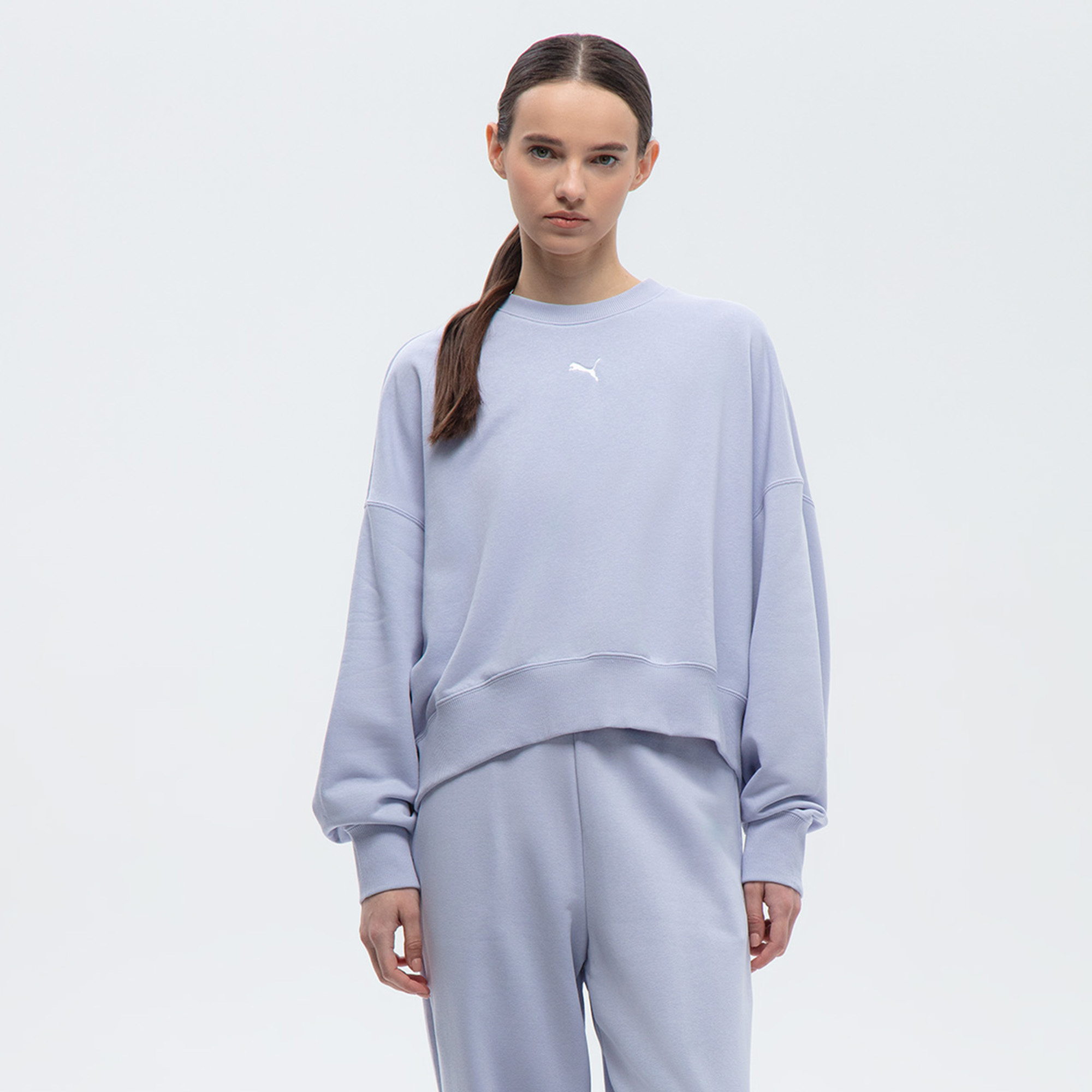 Женский свитшот Wardrobe Essentials Crew PUMA 62974847-L