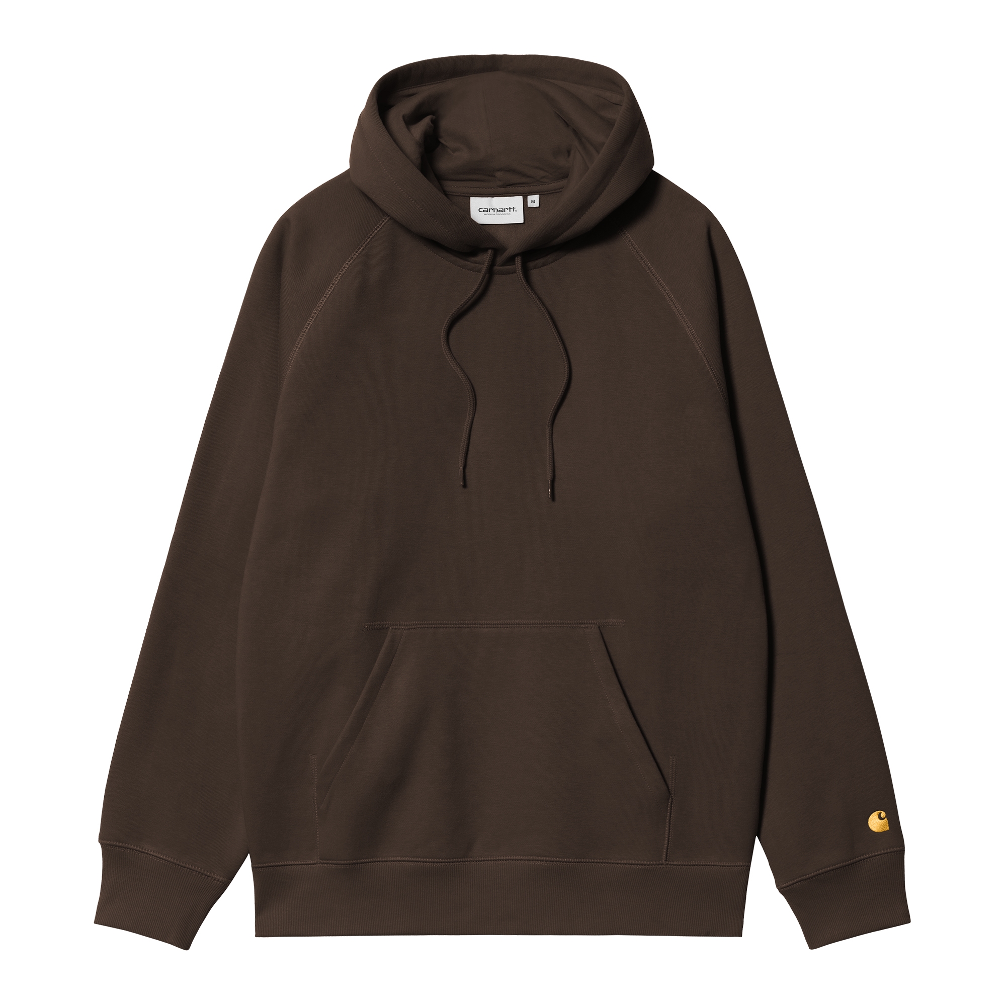 Мужская худи Hooded Chase Sweat Carhartt WIP I033661-TOBACCO-GLD-M