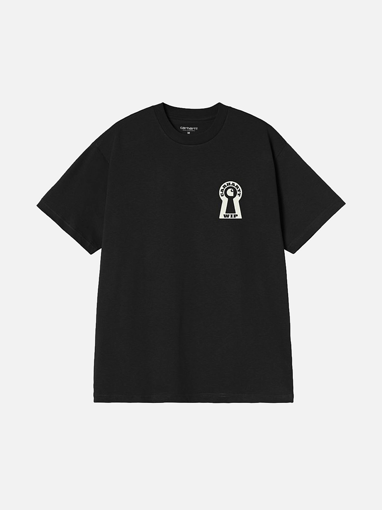 Мужская футболка Locked Tee Carhartt WIP I036230-BLACK-S