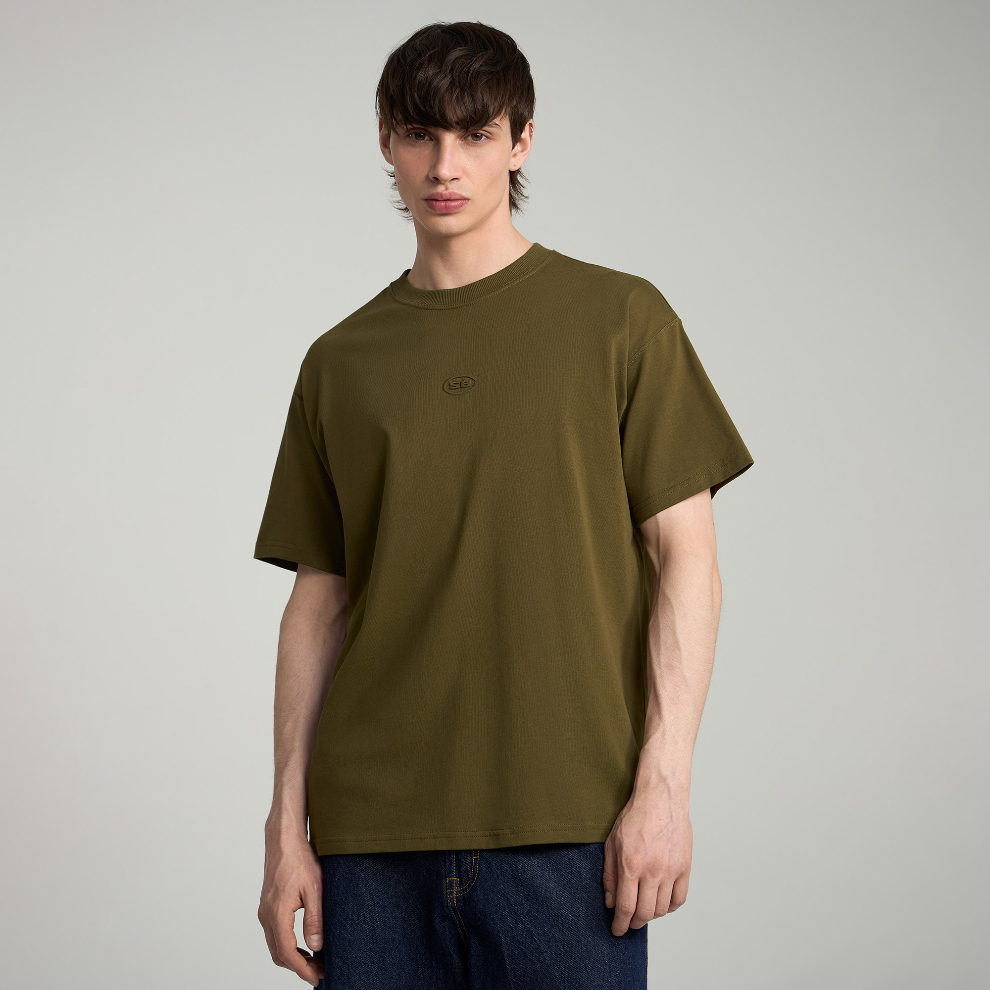 Мужская футболка Embossed Simple Tee STREETBEAT SBM-TEE0114-330-XL