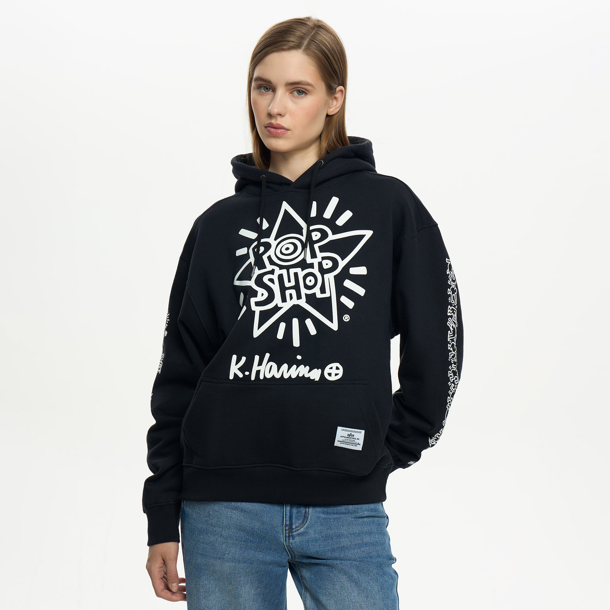 Худи × Keith Haring Alpha Industries CSK56001C1-001-2XL