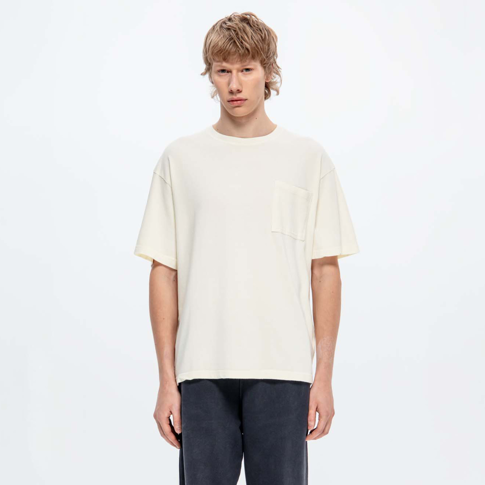 Мужская футболка Washed Pocket Tee STREETBEAT SBM-TEE0222-210-XL
