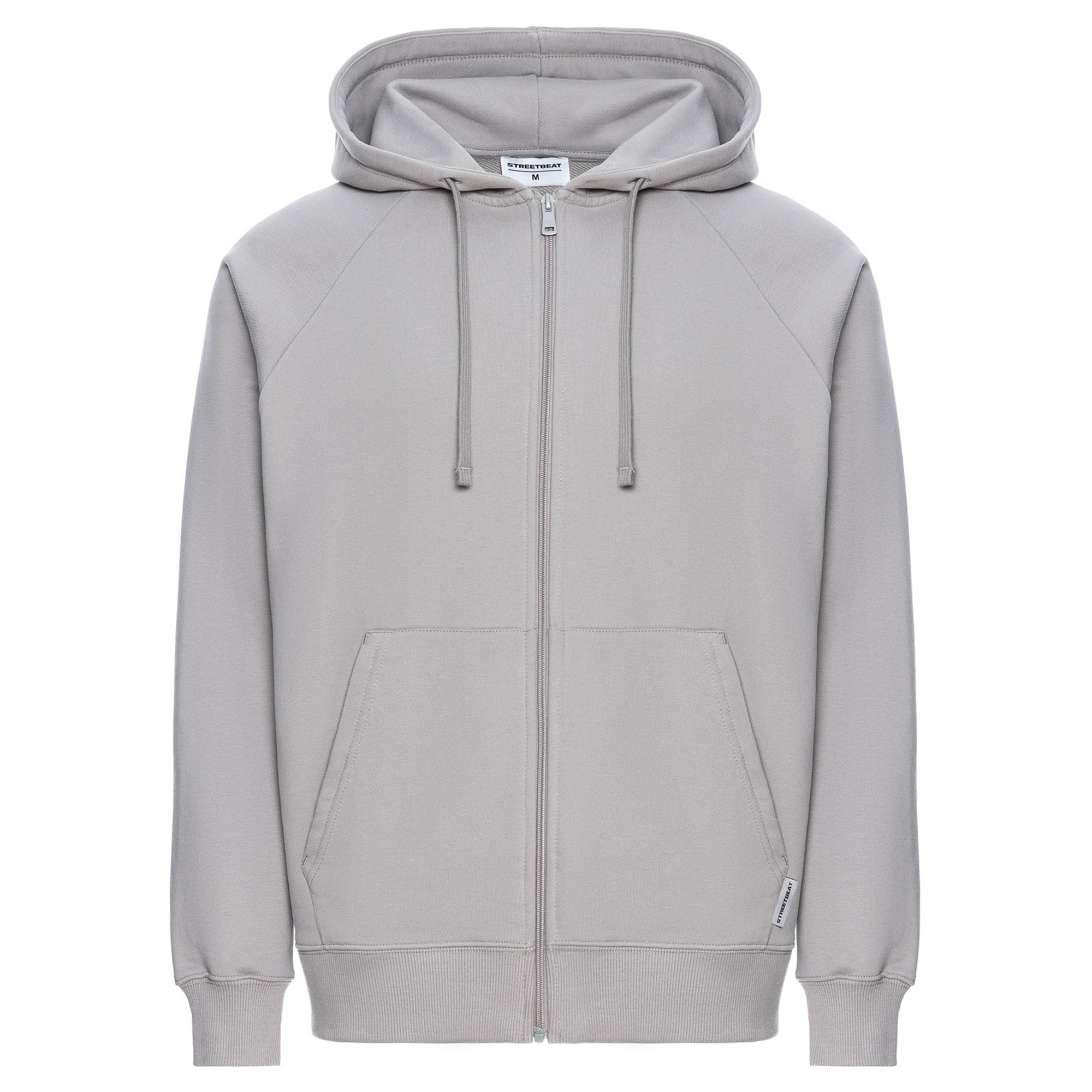 Мужская толстовка Full Zip Basic French Terry Hoodie STREETBEAT SBM-HDFZ0012-093-S