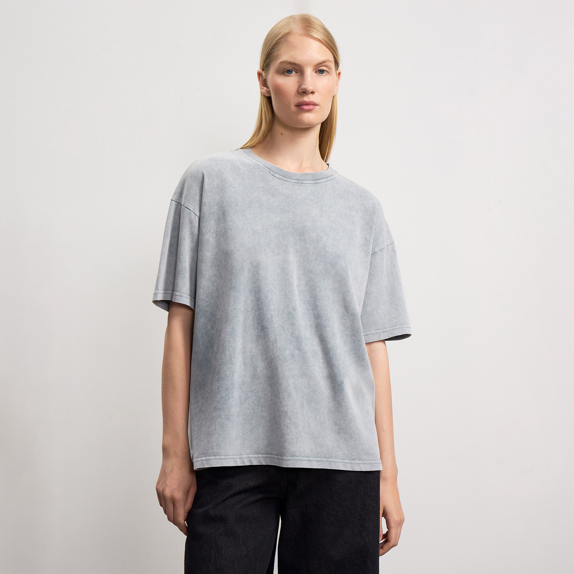 Женская футболка Washed Oversize Tee STREETBEAT SBW-TEE0037-403-M
