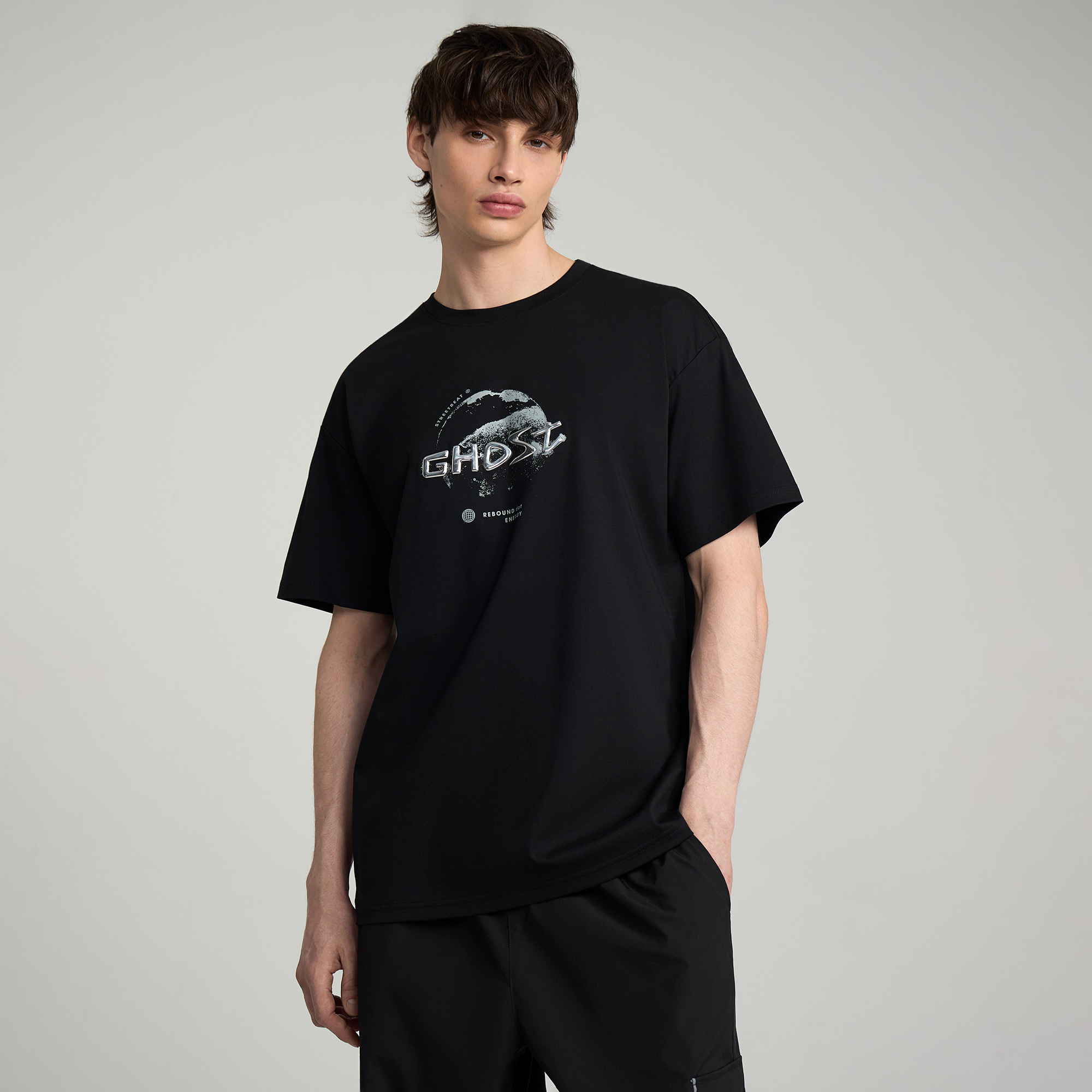 Мужская футболка Ghost Base Tee STREETBEAT SBM-TEE0219-001-S