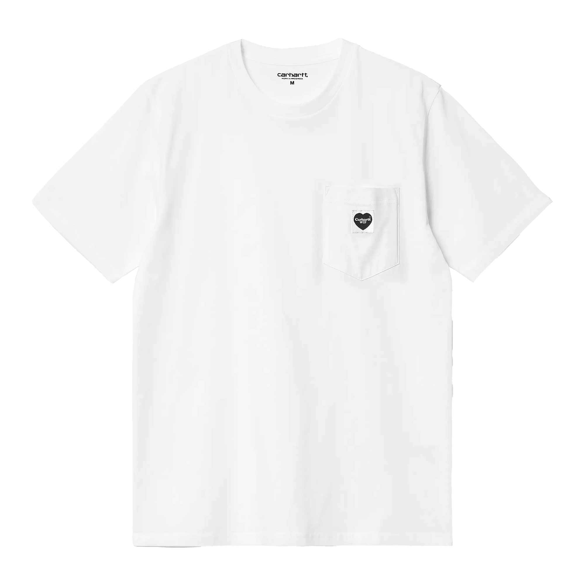 Мужская футболка Pocket Heart T-Shirt Carhartt WIP I032128-WHT-BL-XXL