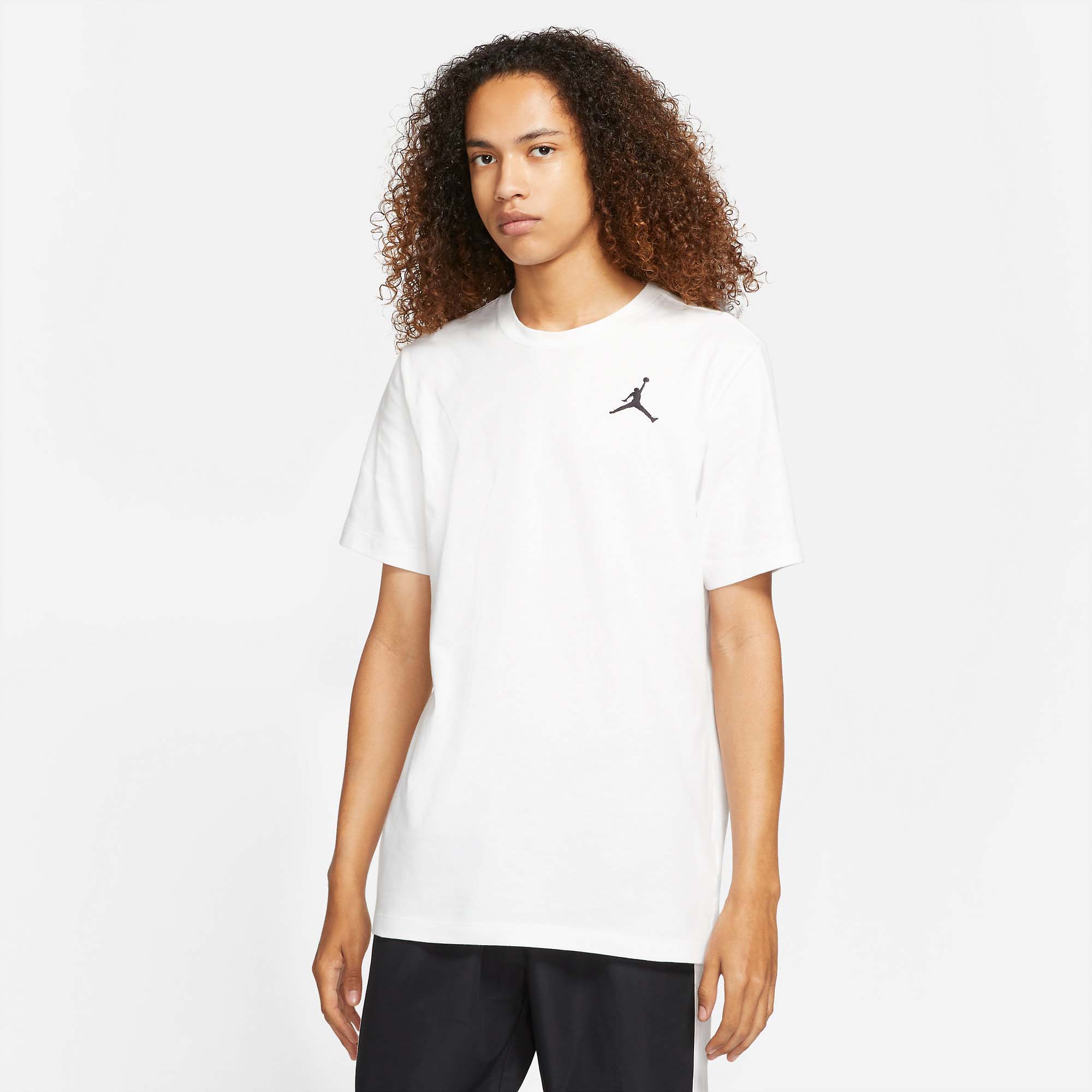 Мужская футболка Jumpman Embroidered Short Sleeve Tee Jordan DC7485-100-S