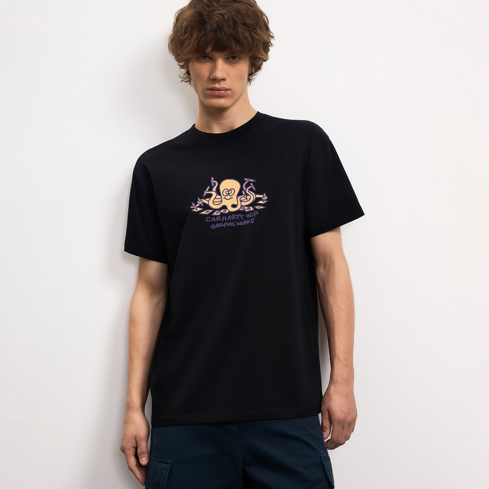 Мужская футболка Ink Lab Tee Carhartt WIP I036219-BLACK-M