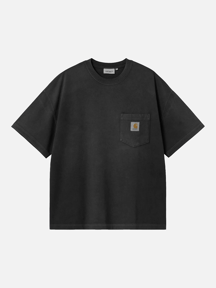 Мужская футболка Hudson Pocket Tee Carhartt WIP I035140-BLCHWSH-XL