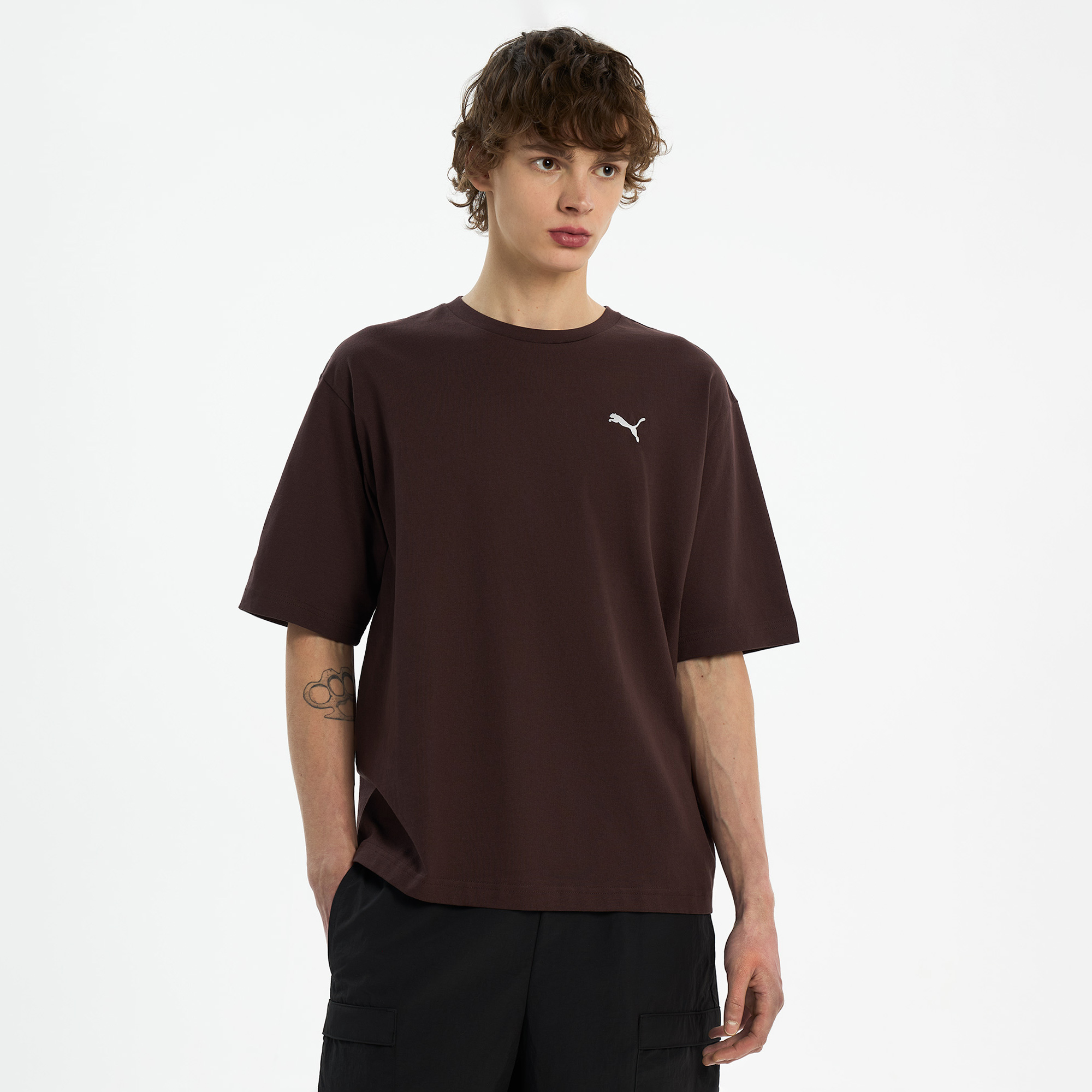 Мужская футболка Wardrobe Essentials Boxy Tee PUMA 62964531-XL