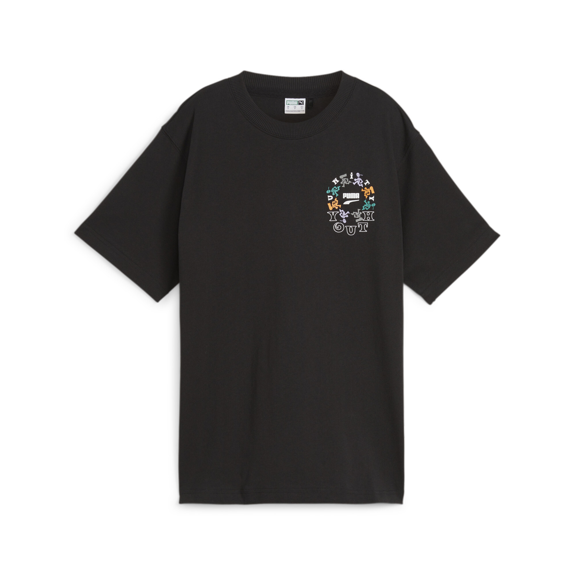 Женская футболка Downtown Relaxed Graphic Tee PUMA 62435951-M