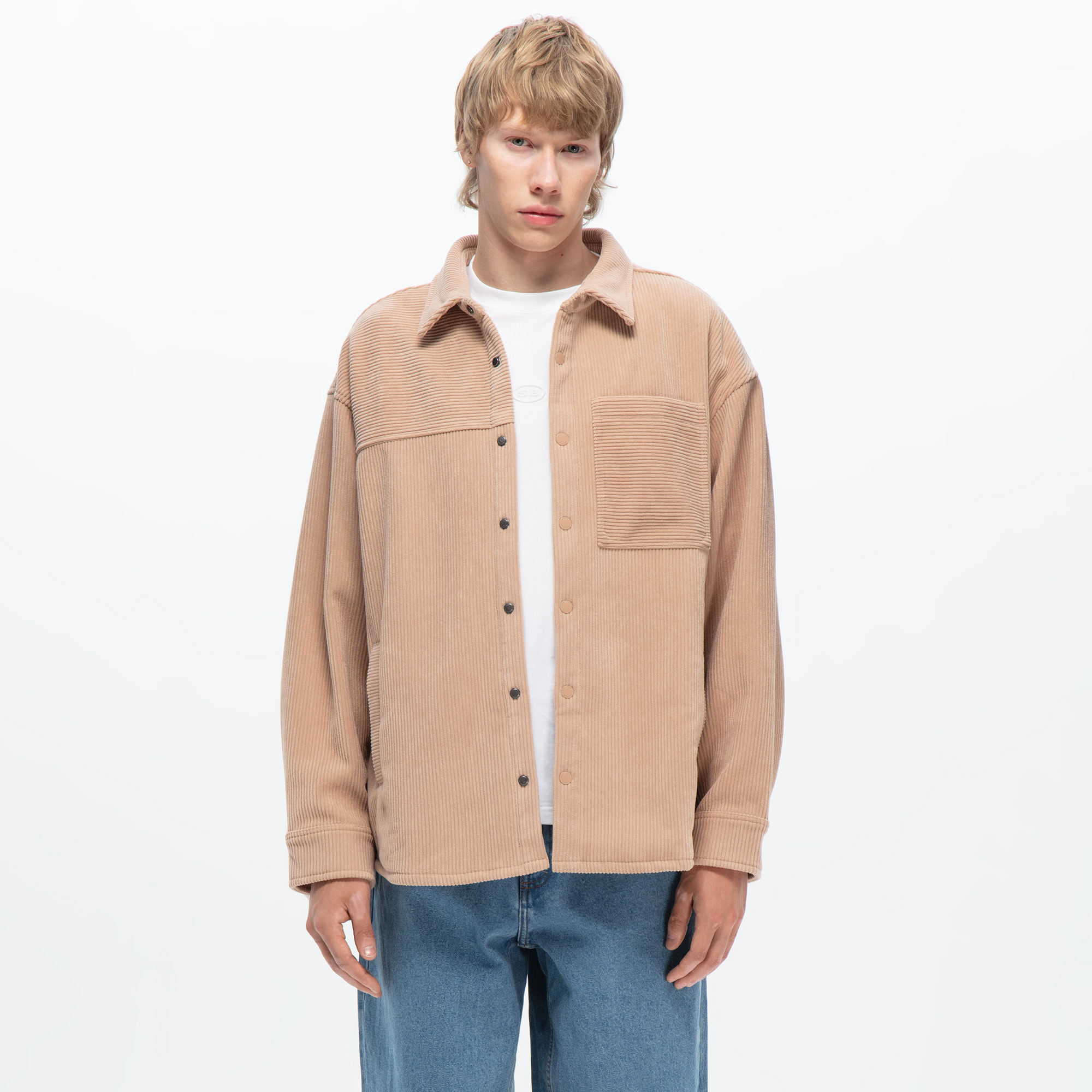 Мужская рубашка Corduroy Shirt STREETBEAT SBM-SHIRT0001-214-XXL