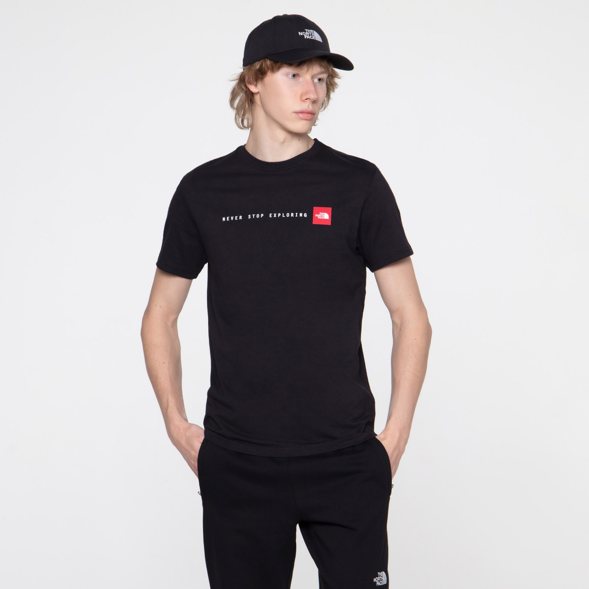 Мужская футболка Never Stop Exploring Tee The North Face TA7X1MJK3-XS