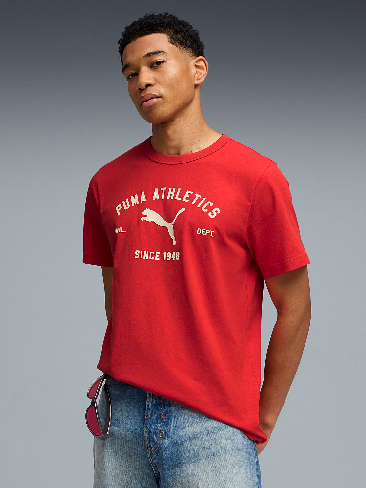 Мужская футболка Class Graphic Tee PUMA 69222611-M