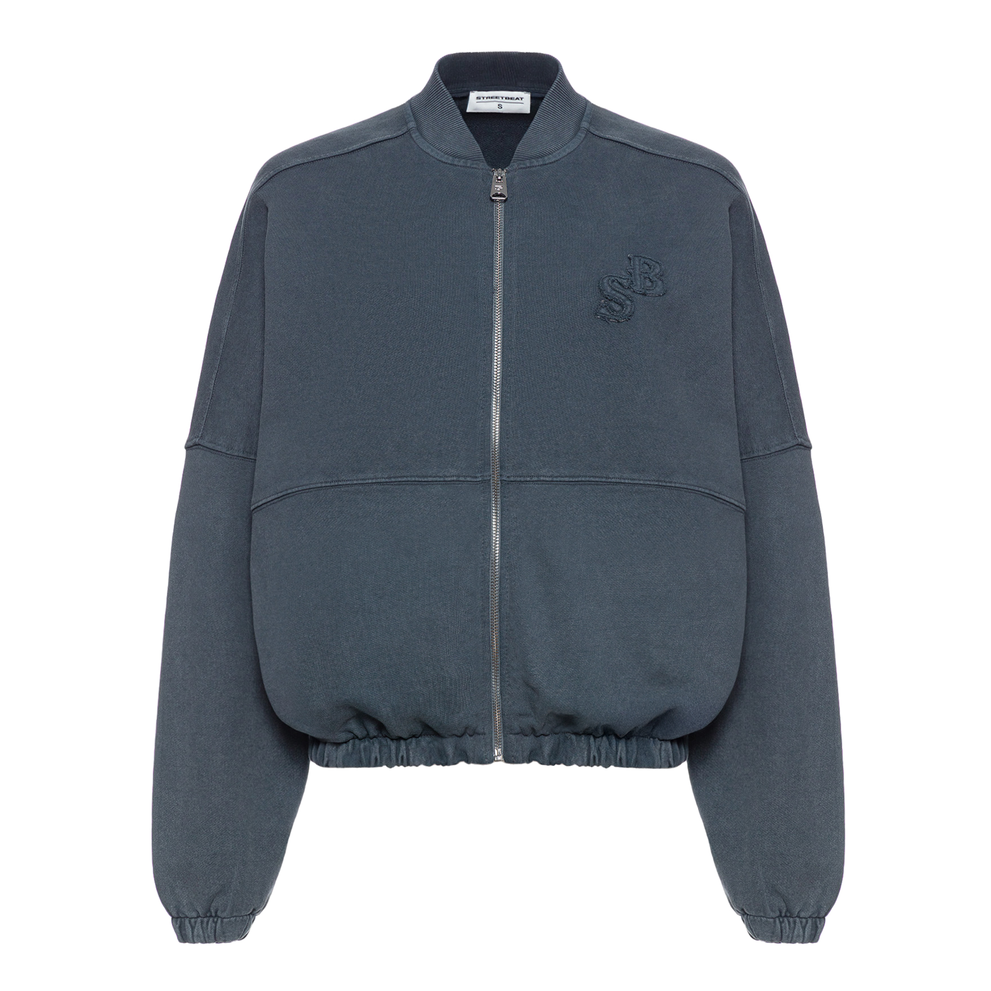 Женская толстовка Washed French Terry Full Zip Hoodie STREETBEAT SBW-FZ0102-065-M