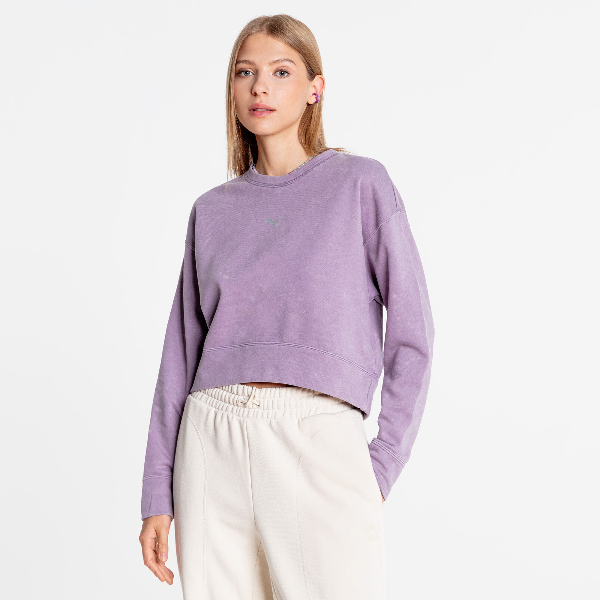 Джемпер DARE TO Relaxed Washed Crew PUMA 62679930-L