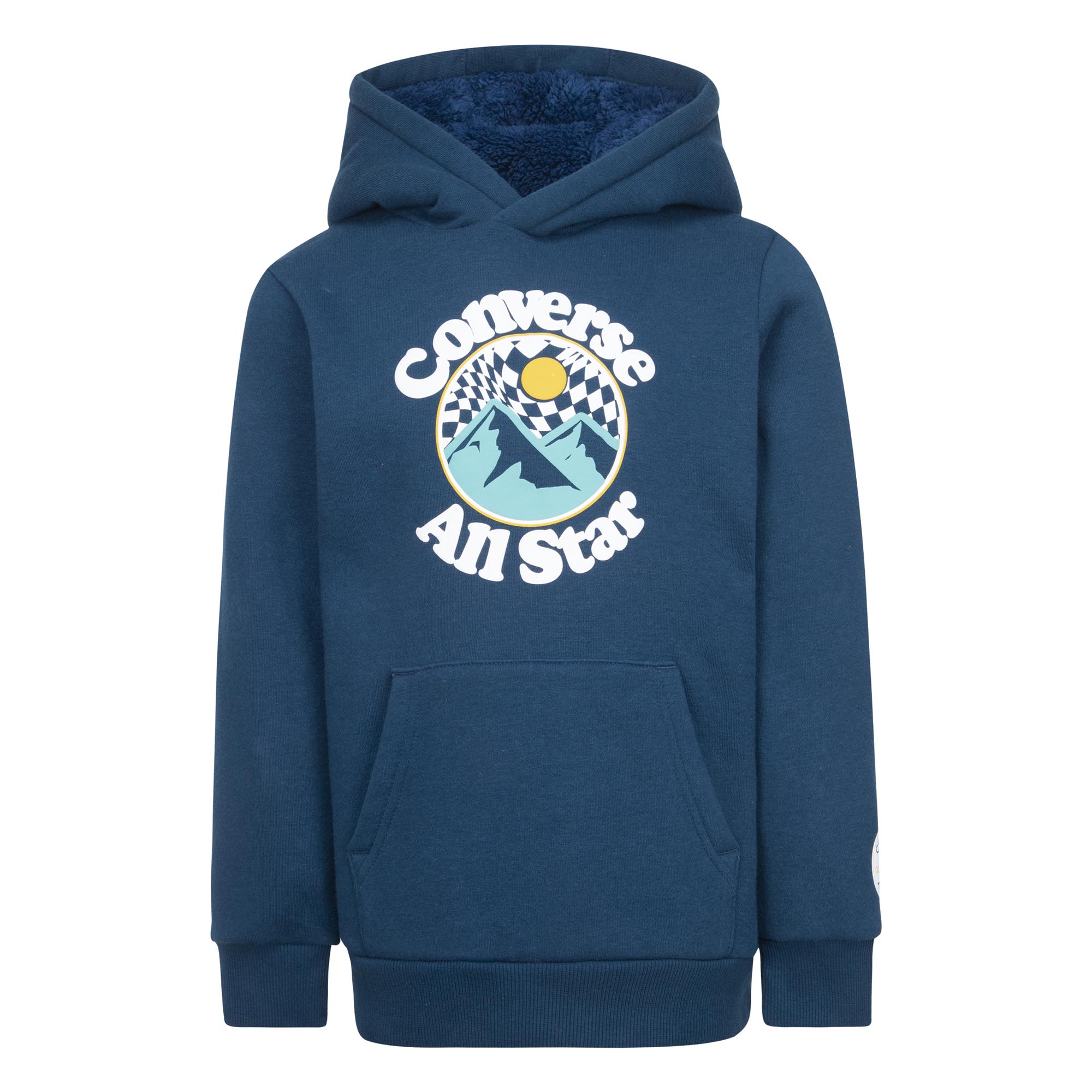 Детская худи Into The Wild Fleece Po Hood Converse 8CD256-BED-7