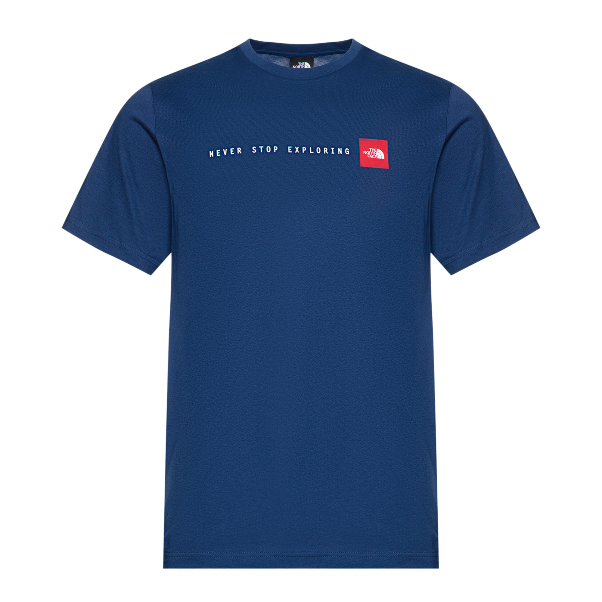 Мужская футболка Never Stop Exploring Tee Estate Blue The North Face NF0A87NSD1R1-M
