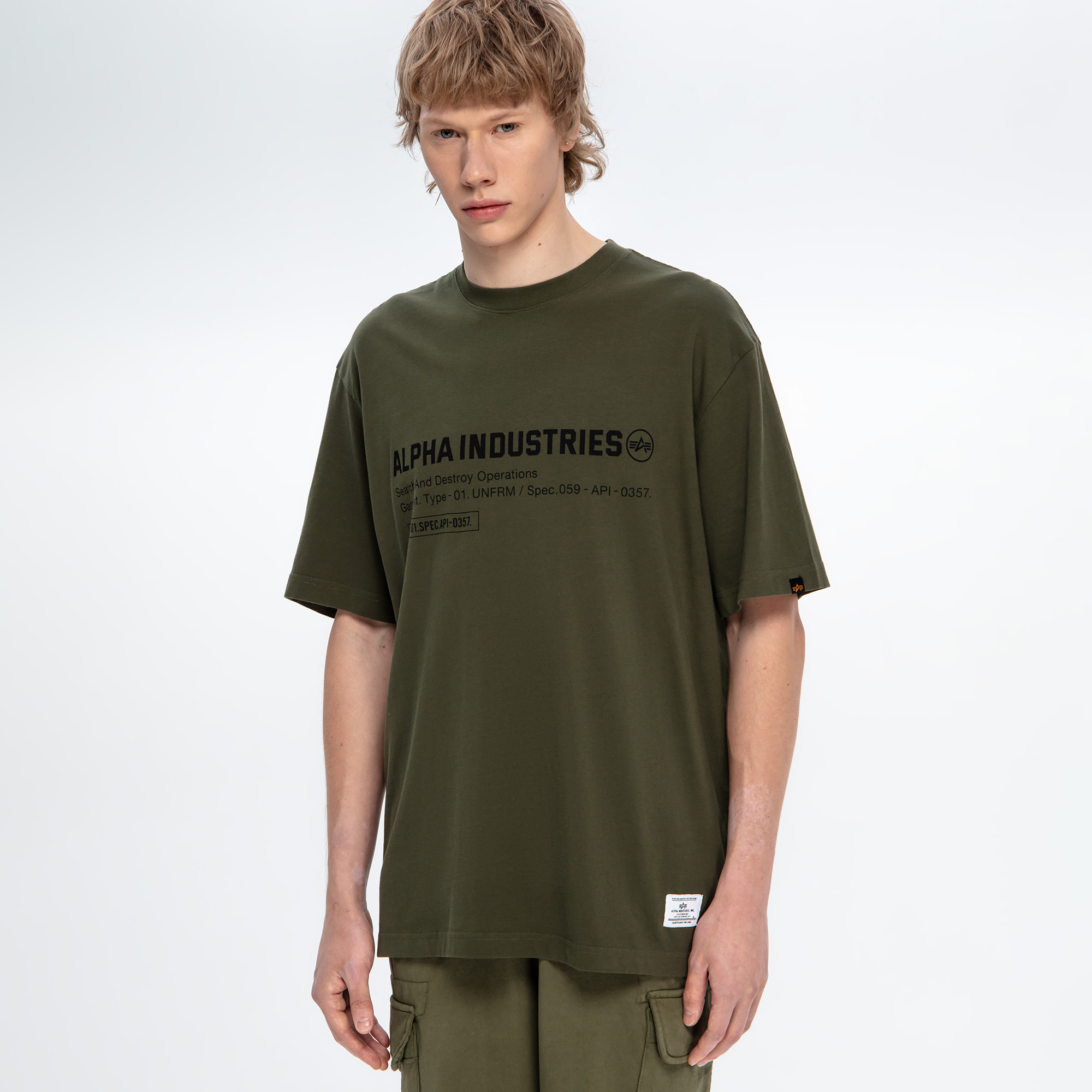 Мужская футболка Uniform Spec Tee Alpha Industries MTU55002C1-303-L