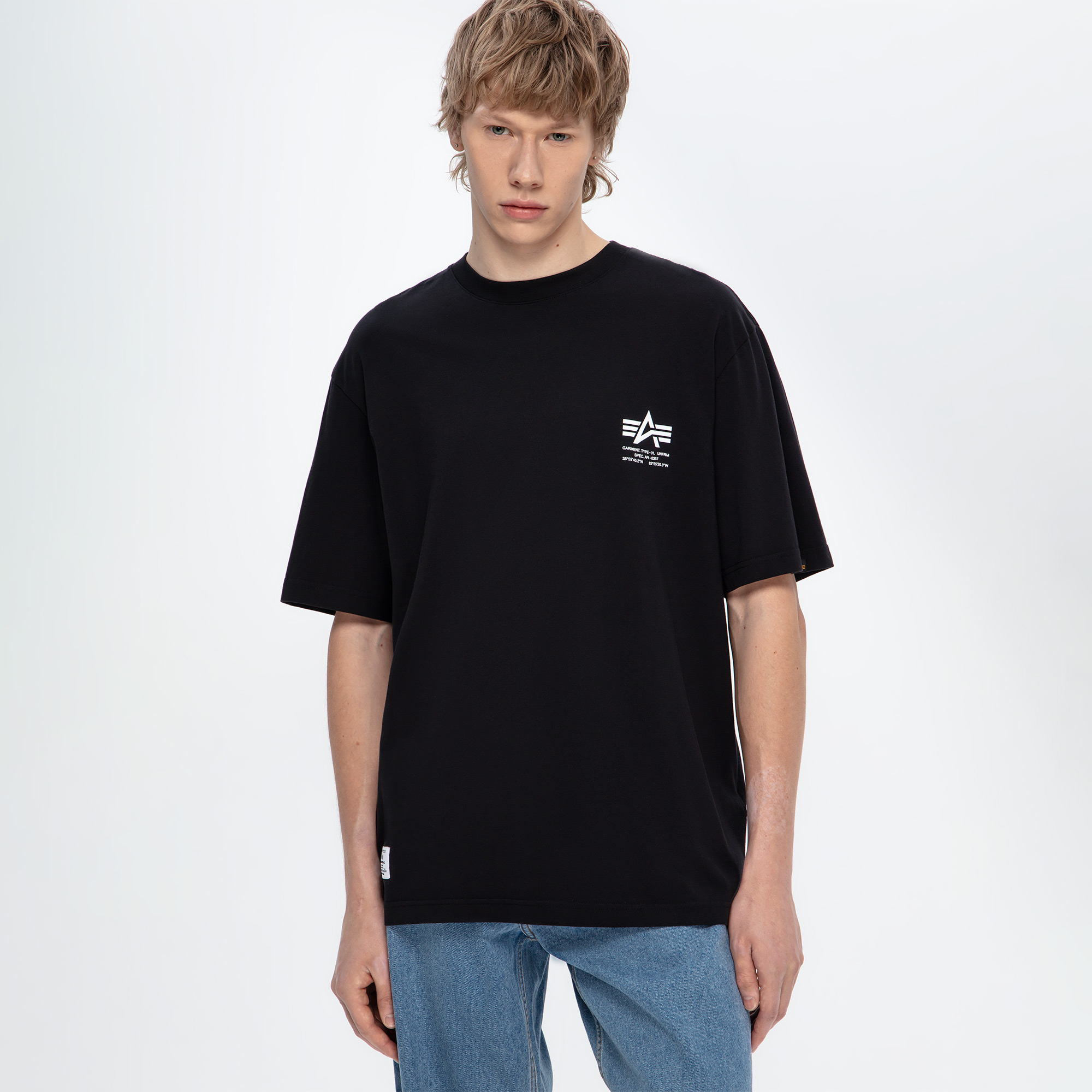 Мужская футболка Garment Type Tee Alpha Industries MTG55000C1-001-XL