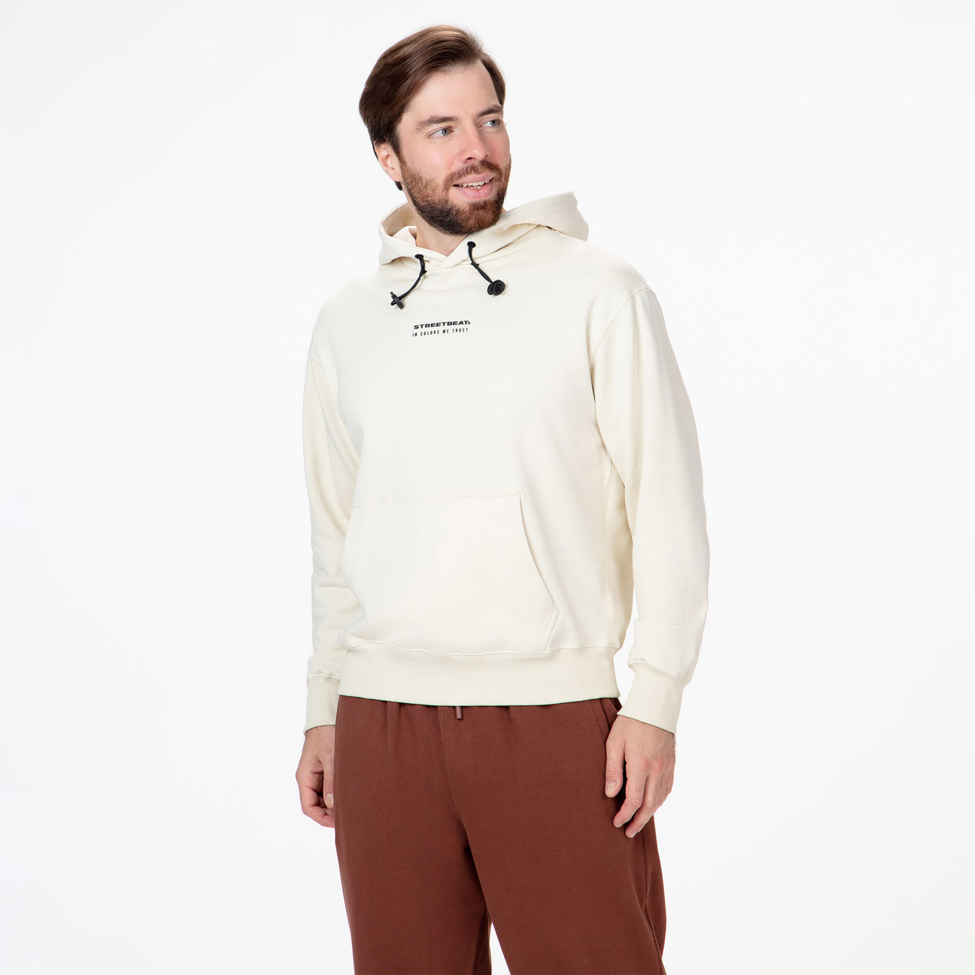 Мужская худи Street Beat Rubber Logo Hoodie STREETBEAT SBM-HD0004-210-S