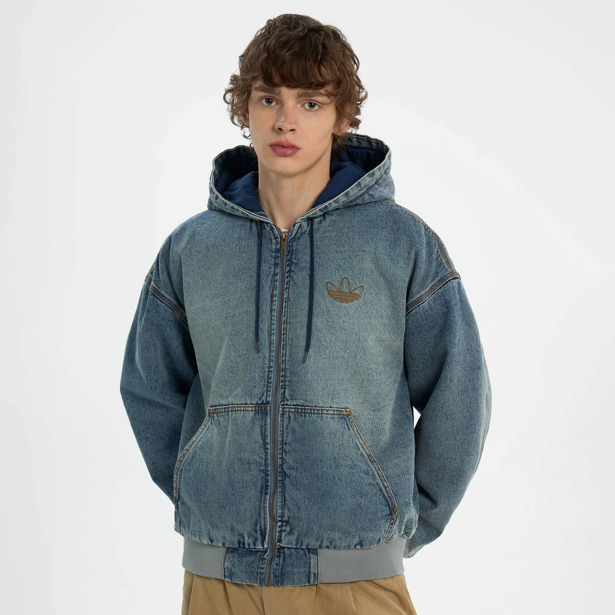 Мужская куртка Denim Padded Jacket adidas KE0131-XL