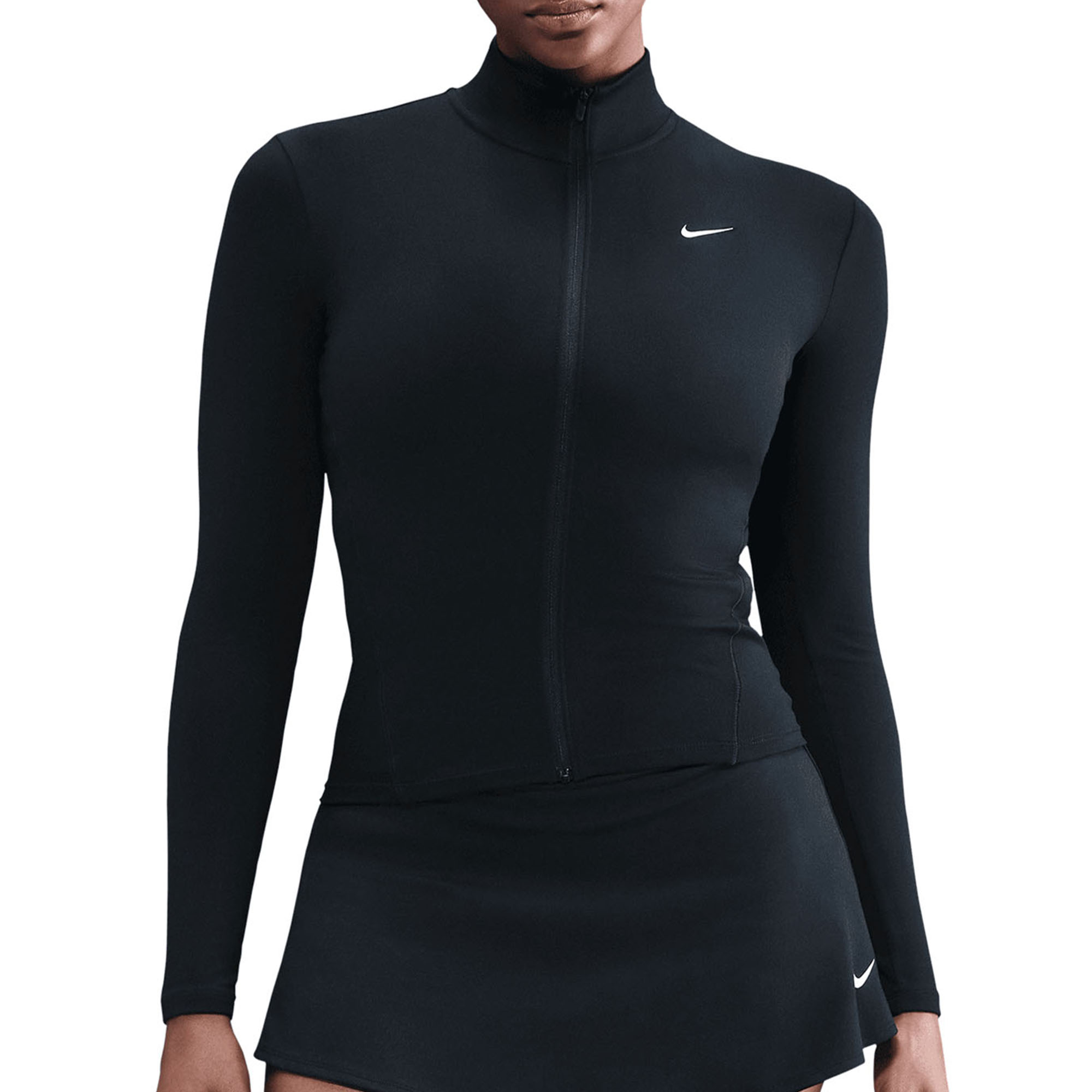 Женская олимпийка Nike One Dri Fit Full-zip Fitted Jacket IM7046-010-XS