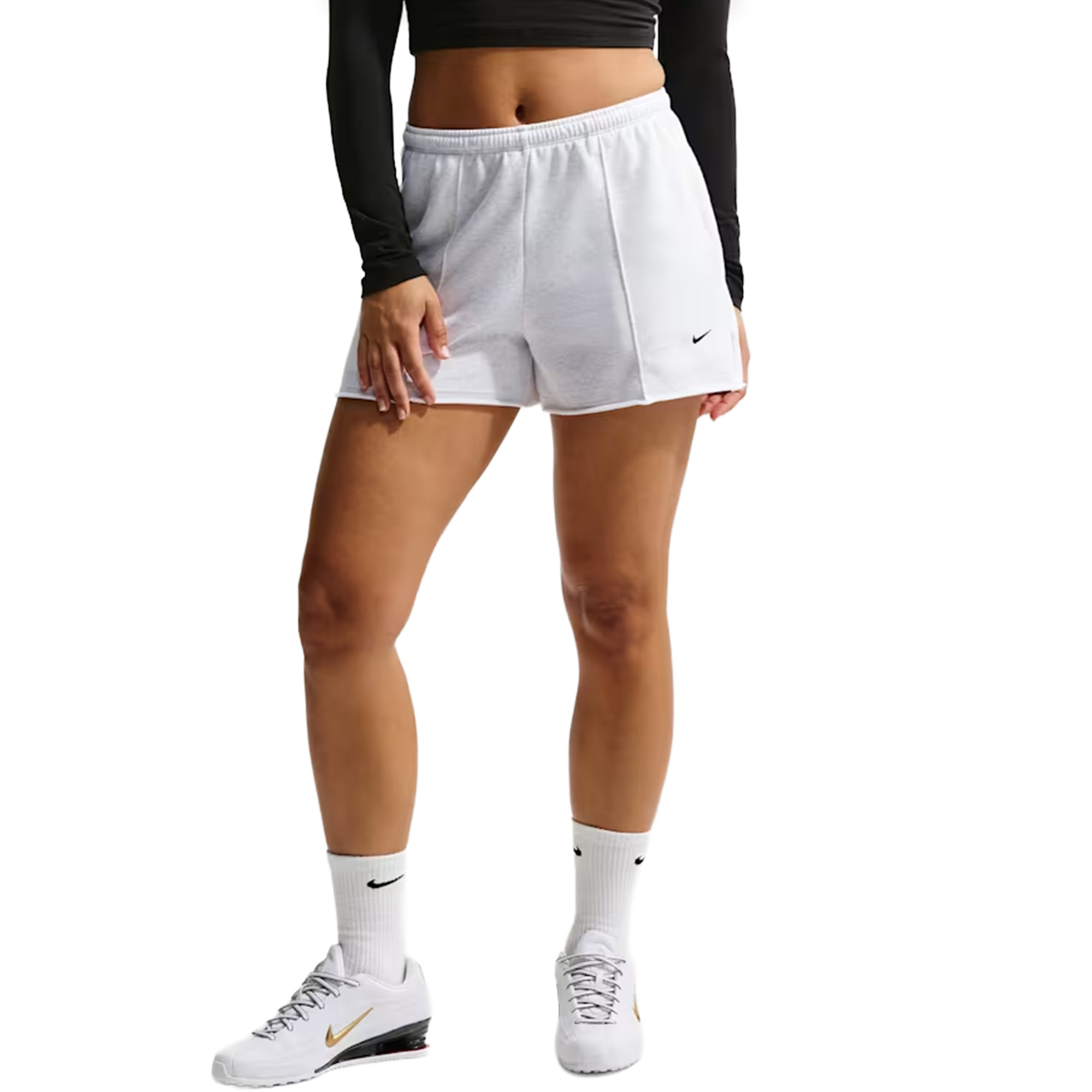 Женские шорты Nike Sportswear Mid-Rise French Terry Shorts II3980-051-L