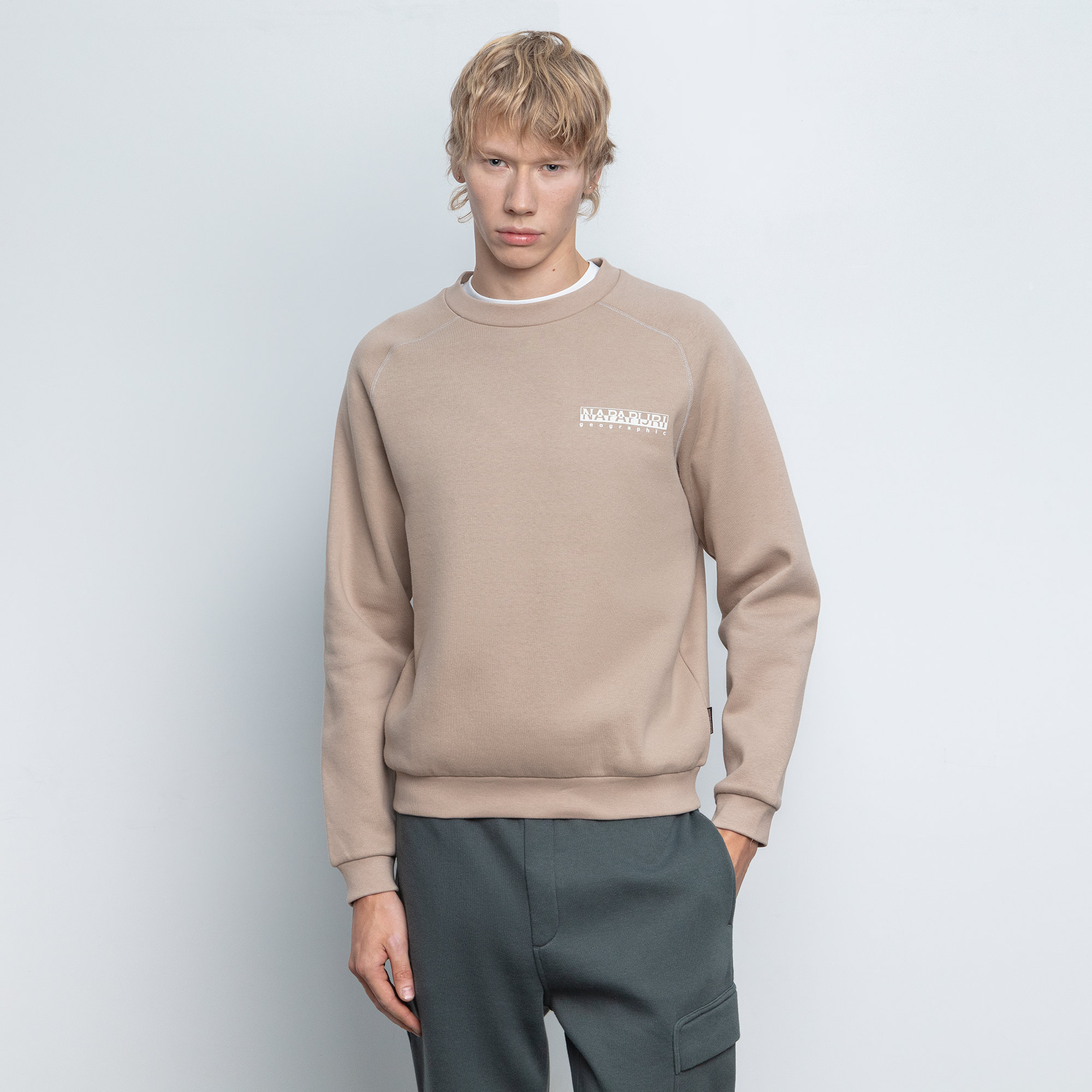 Толстовка B-ROLLIN C BEIGE ROCKY Napapijri NP0A4HZZN1I1-XXL