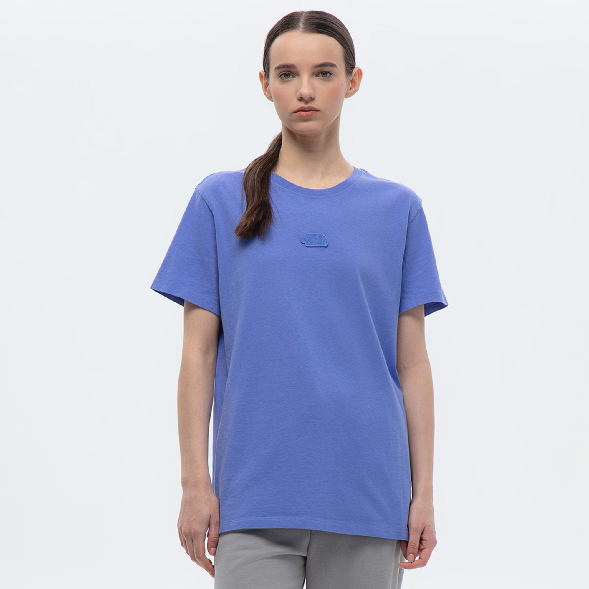 Женская футболка Nature Relaxed Virtual Blue The North Face NF0A8BVW0YI1-M