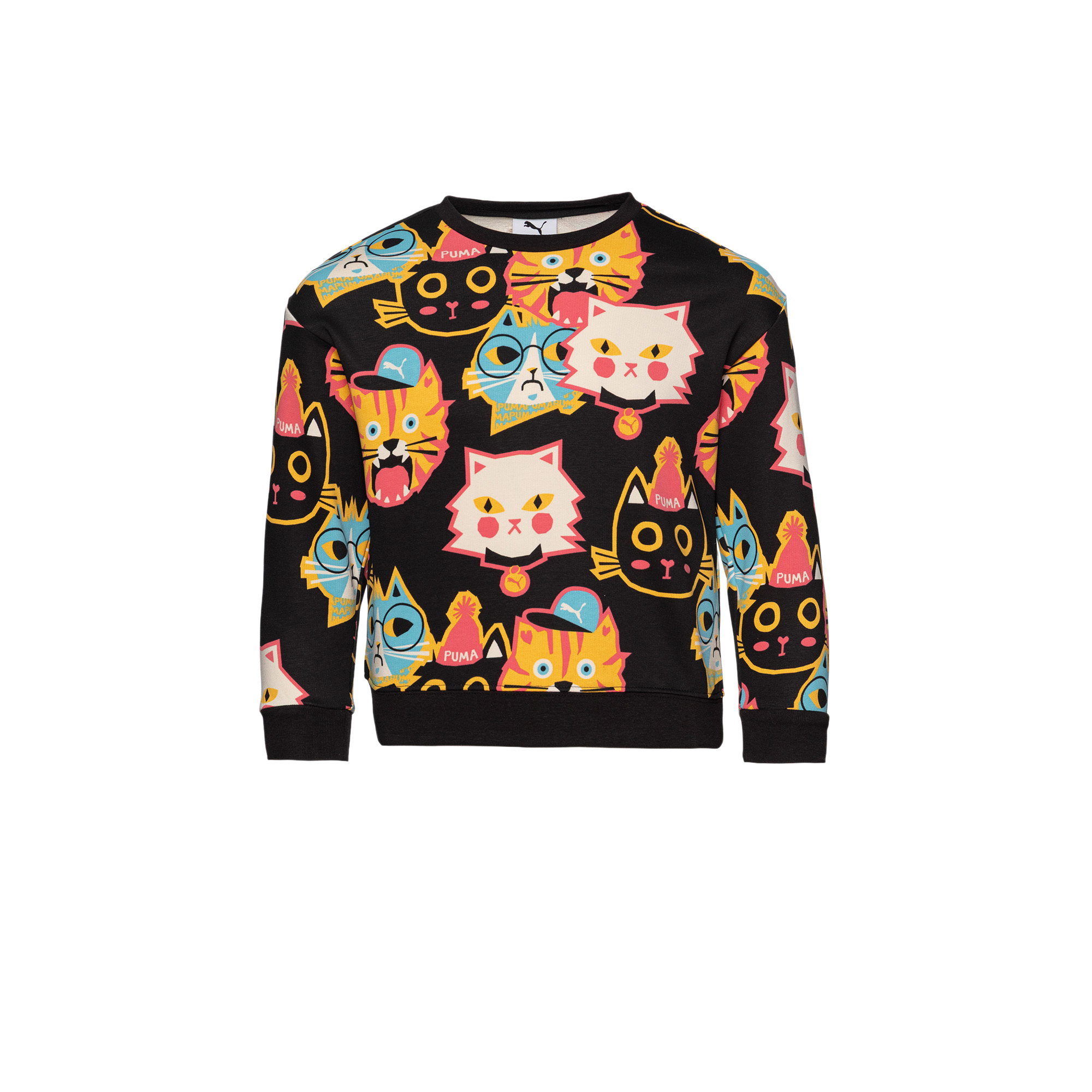 Детский свитшот Moody Cat Crew PUMA 63220701-104