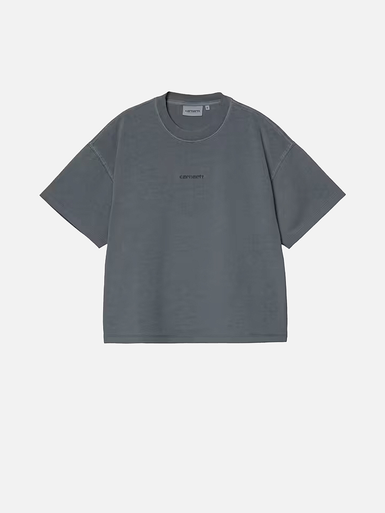 Женская футболка Benton Tee Carhartt WIP I035528-CARBON-S
