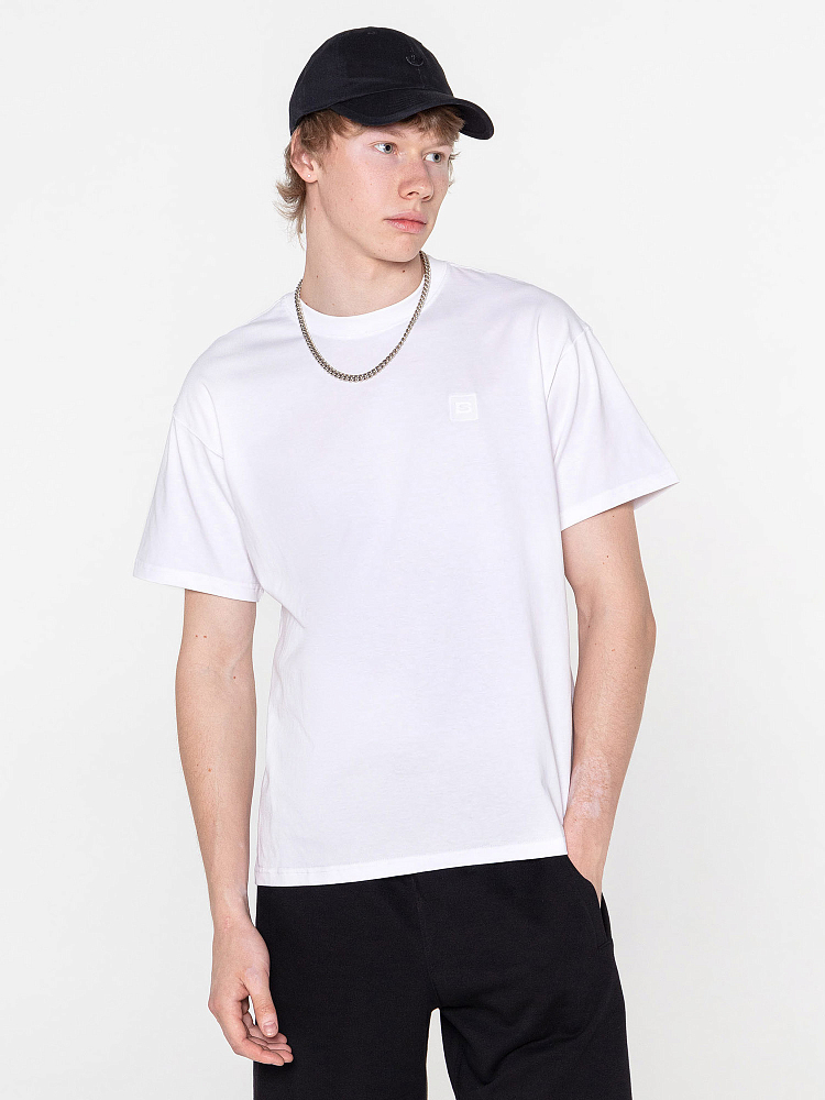 Мужская футболка Logo Patch Loose Tee STREETBEAT SBM-TEE0018-100-XXL