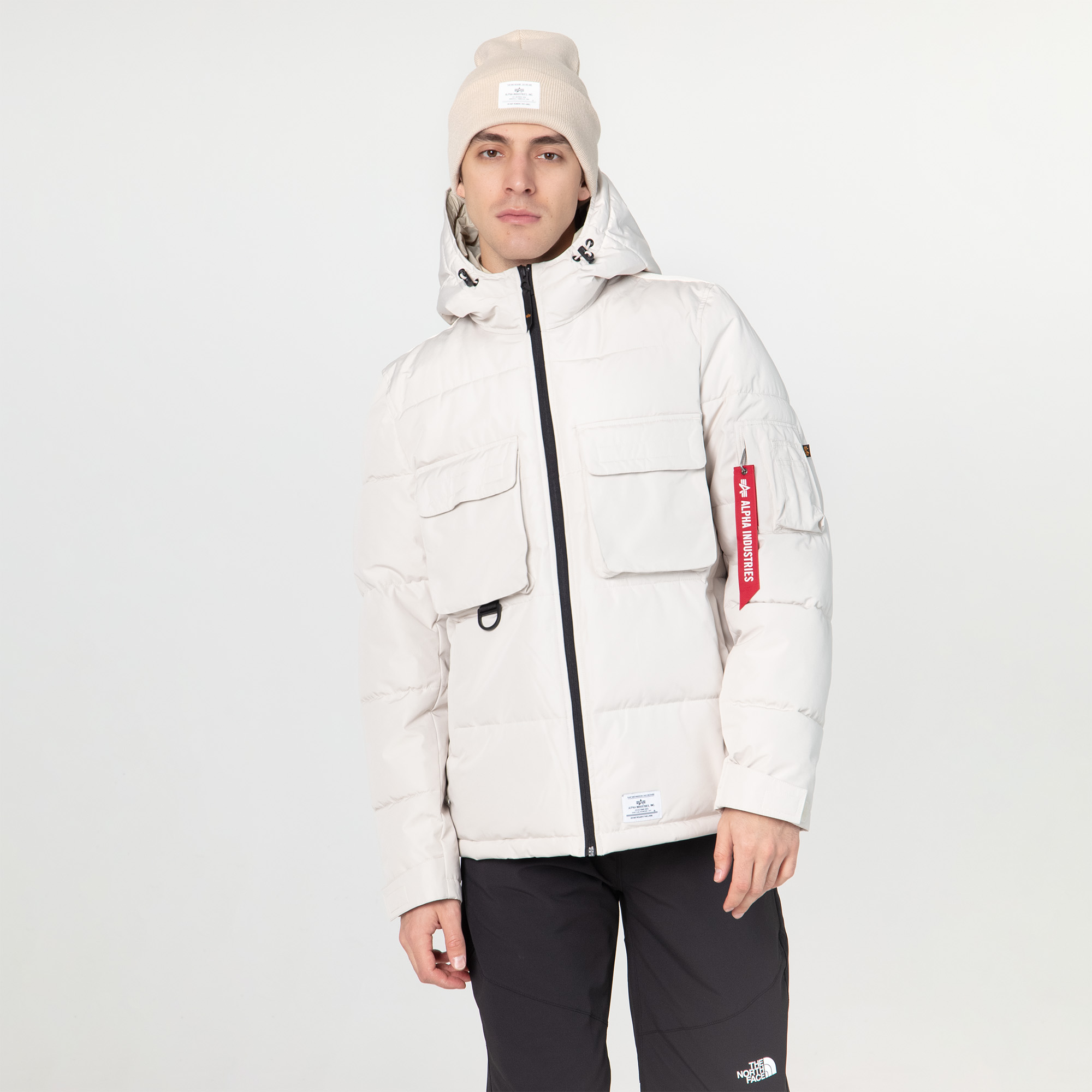 Мужской пуховик Alpha Industries Hooded Puffer Jacket MJH52500C1-217-S