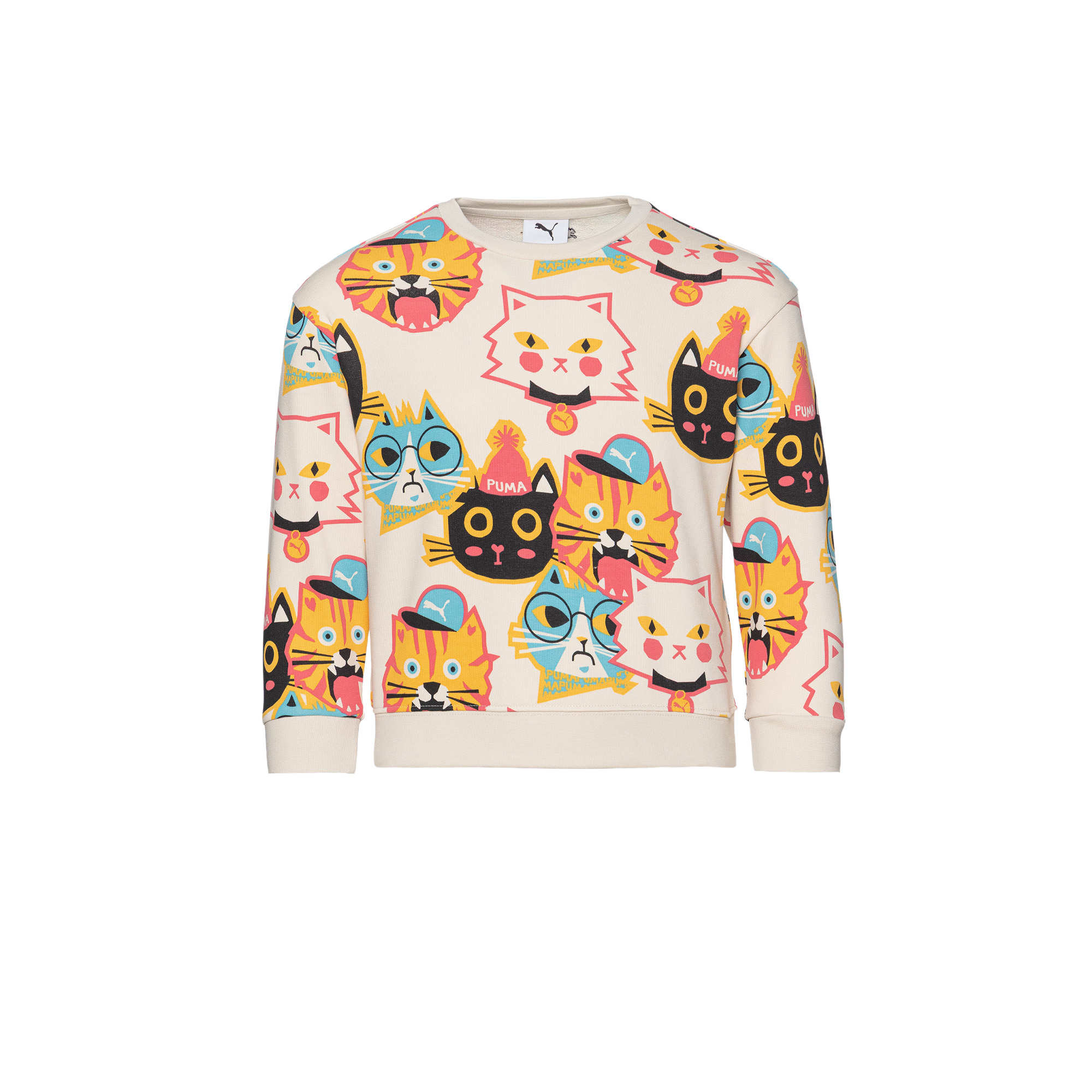 Детский свитшот Moody Cat Crew PUMA 63220787-110