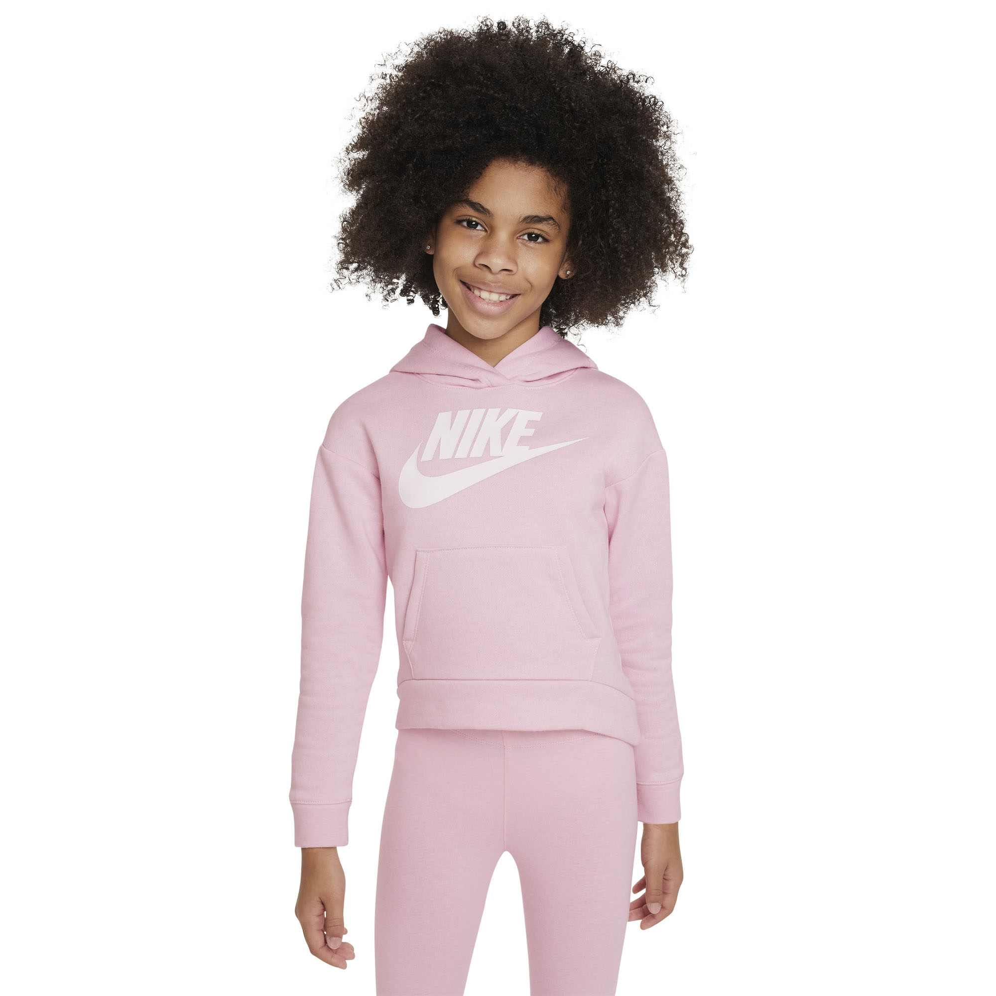 Детская худи Nike Club Fleece High Low Po 36I253-A9Y-6