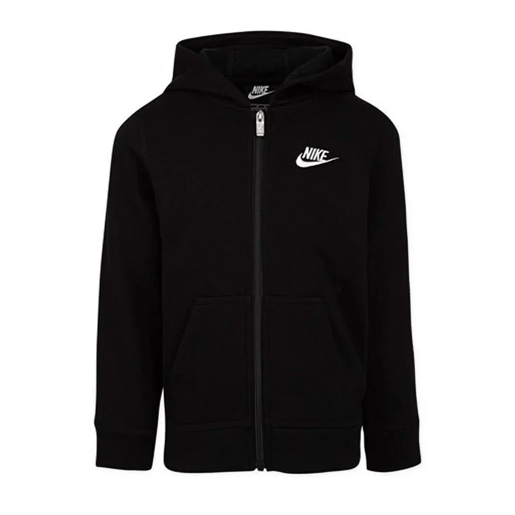 Детская толстовка Nike Club Fleece Full-Zip Hoodie 86F321-023-4