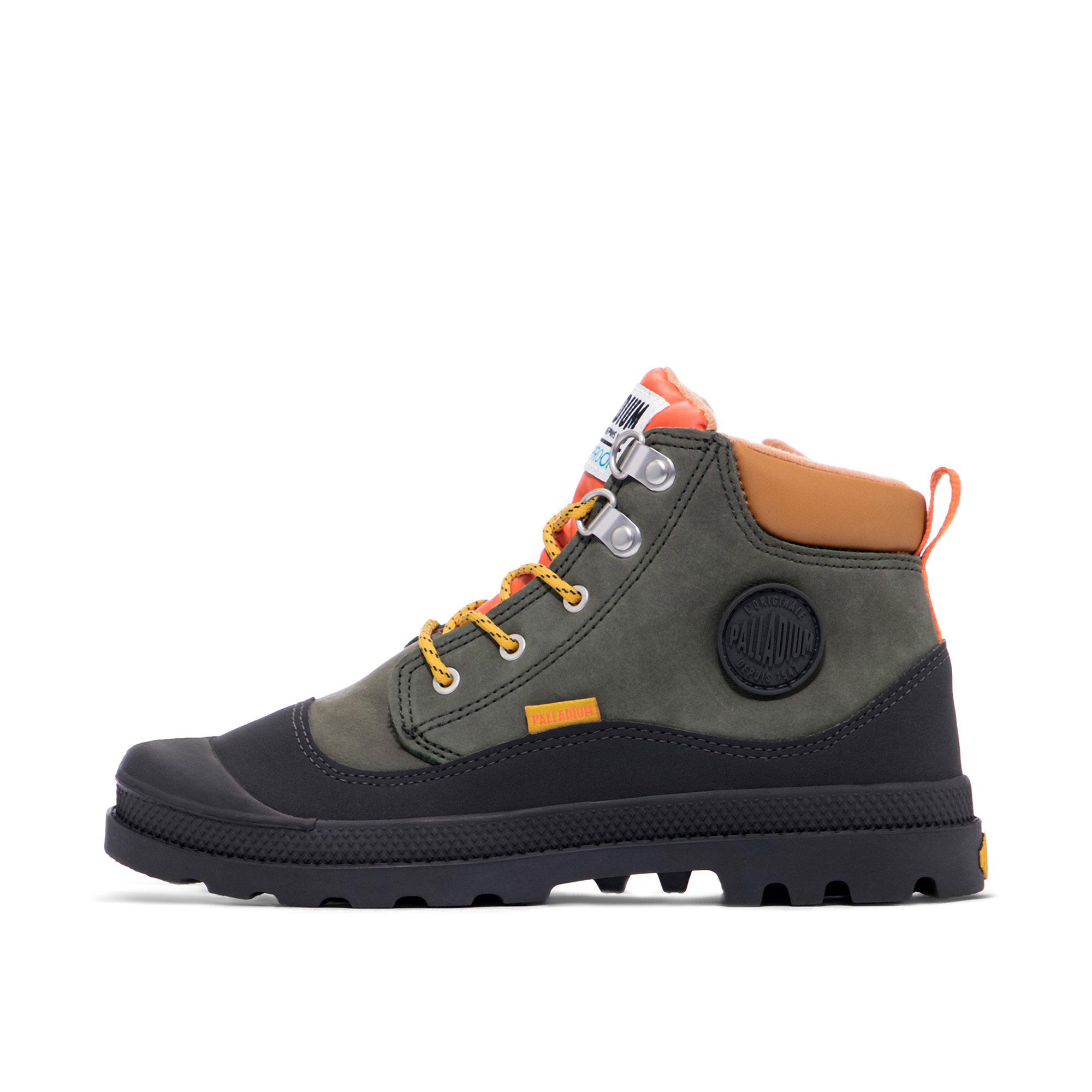 Детские ботинки Pampa High Cuff Hiker Waterproof Palladium 58891-325-M-28