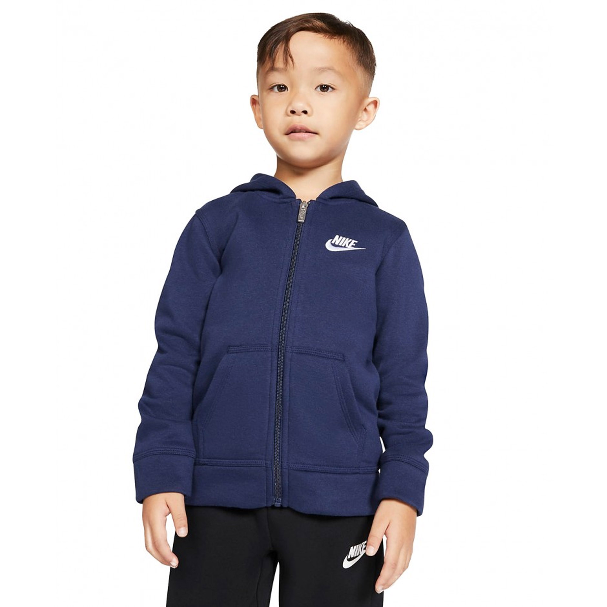 Детская худи Nike Club Fleece Full-Zip Hoodie 86F321-U90-6