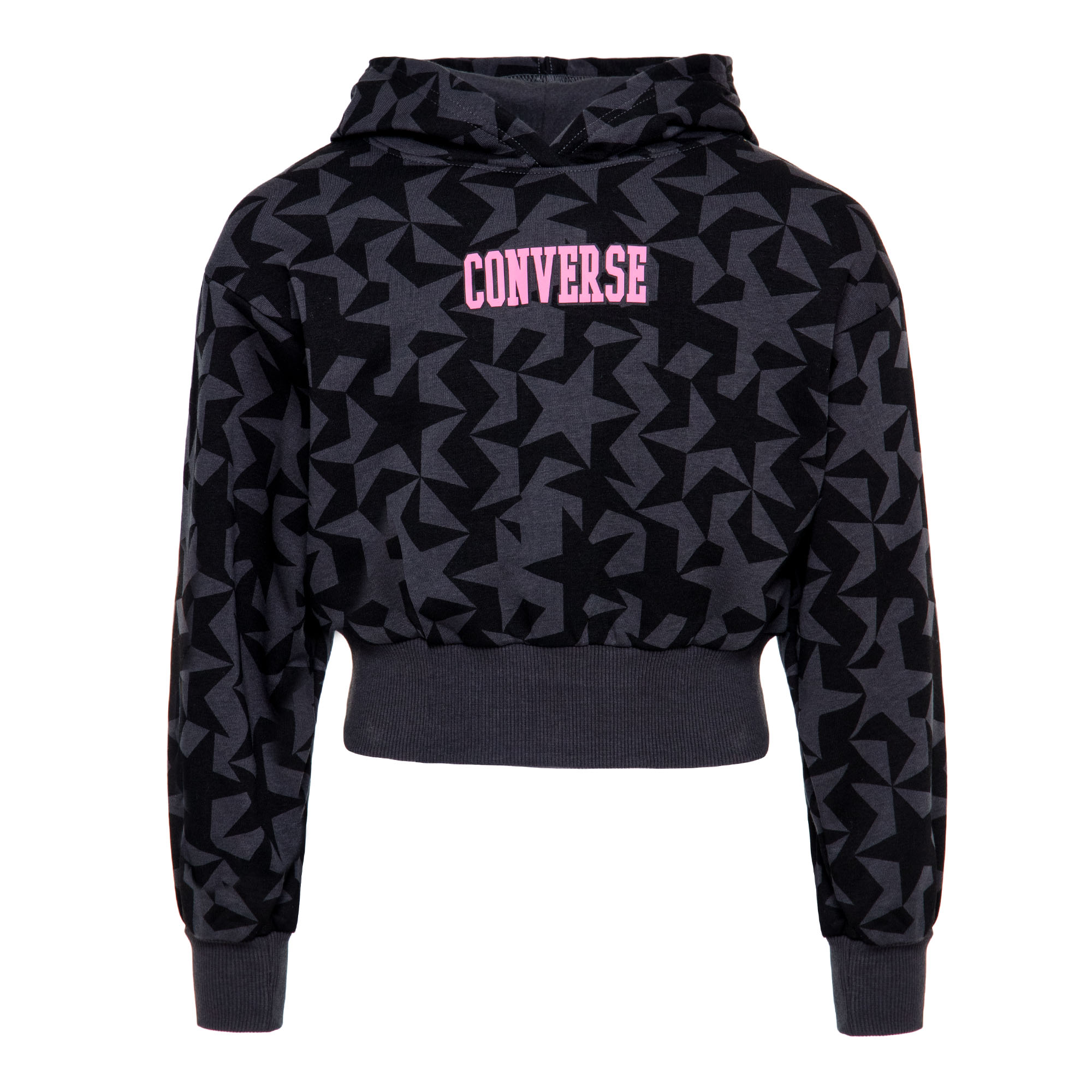 Подростковая худи Wide Rib Hem Printed Hood Converse 4CD858-023-L