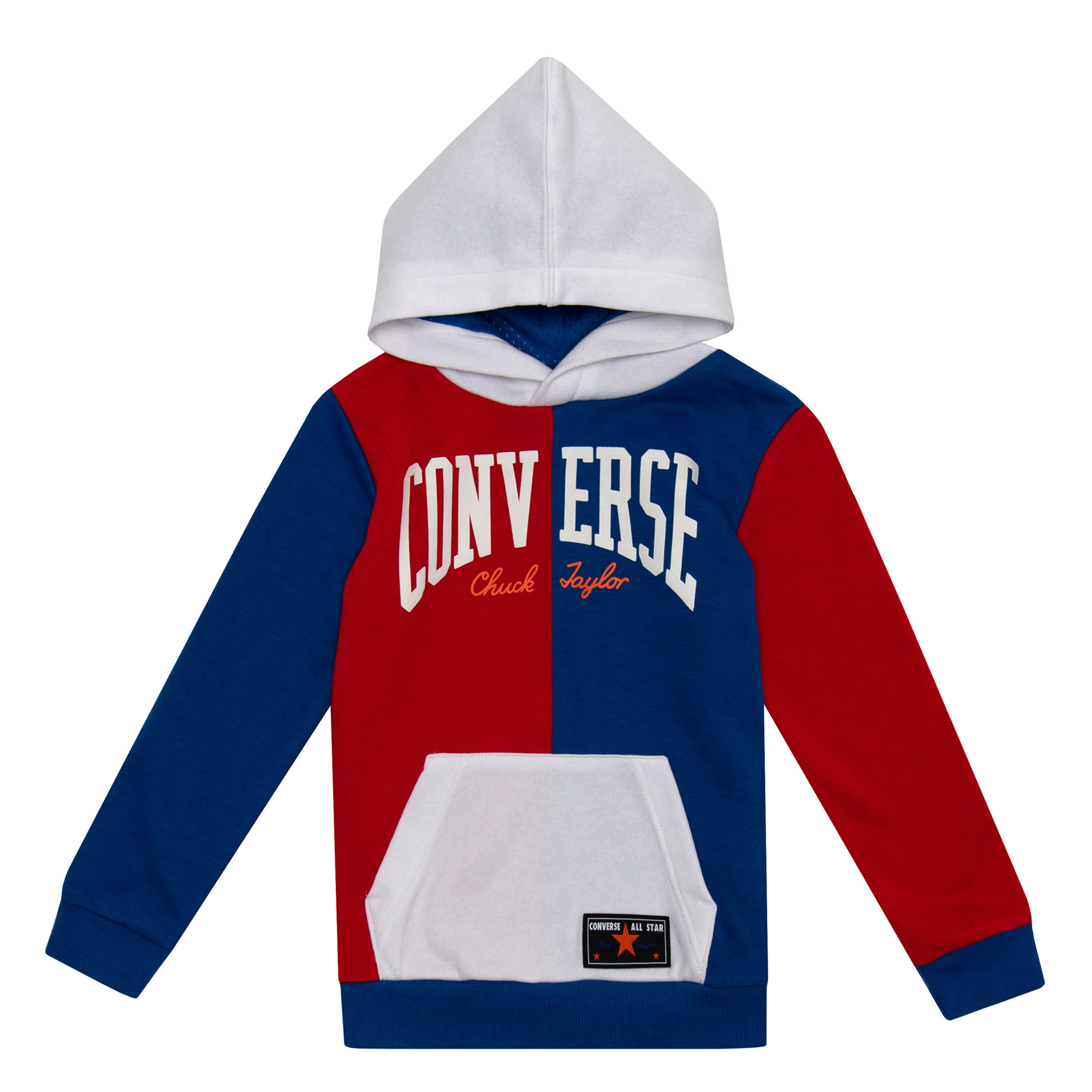 Детская худи Throwback Split Color-Blocked Hoodie Converse 8CC255-U10-5