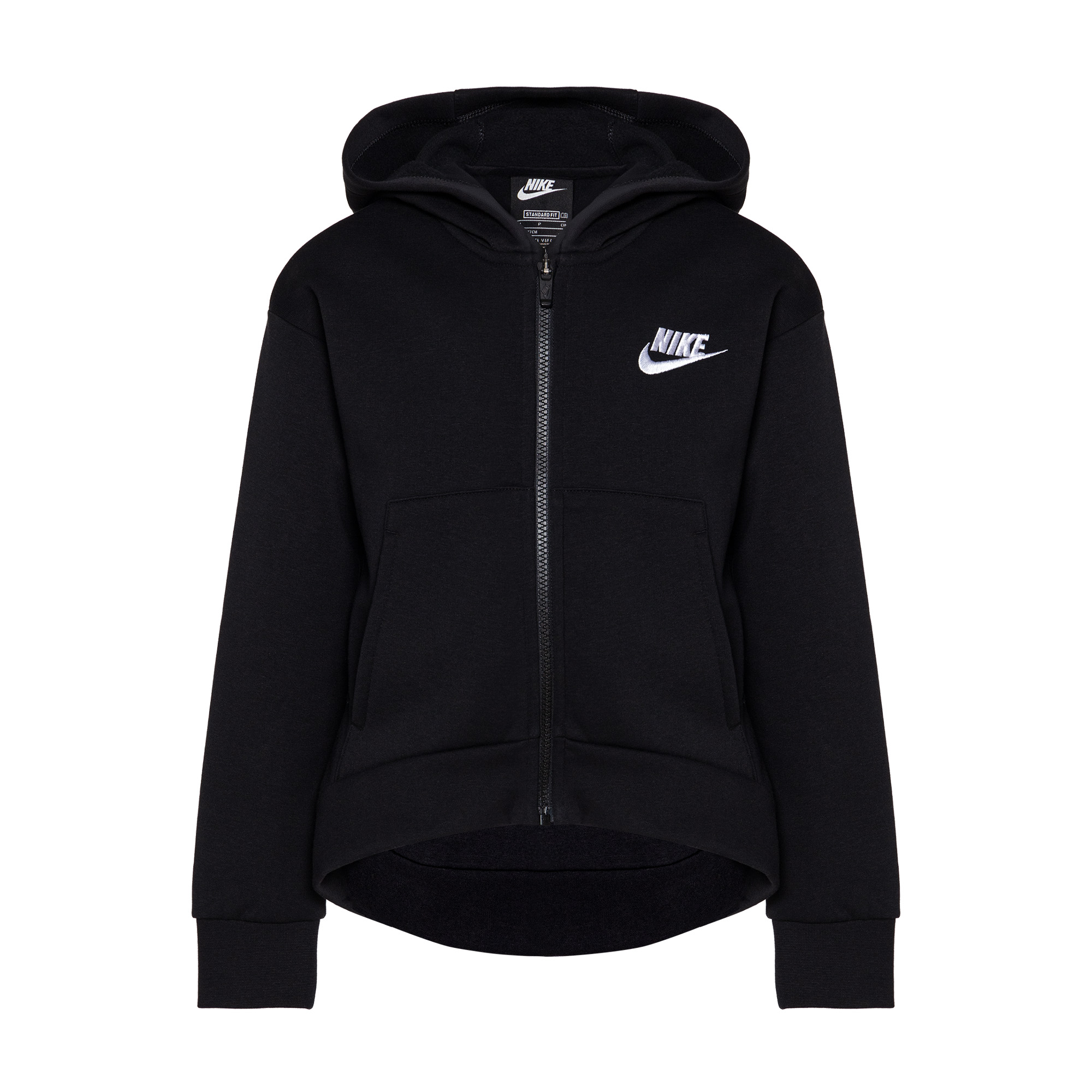 Подростковая толстовка Nike Sportswear Club Fleece Full Zip Hoodie DC7118-010-L