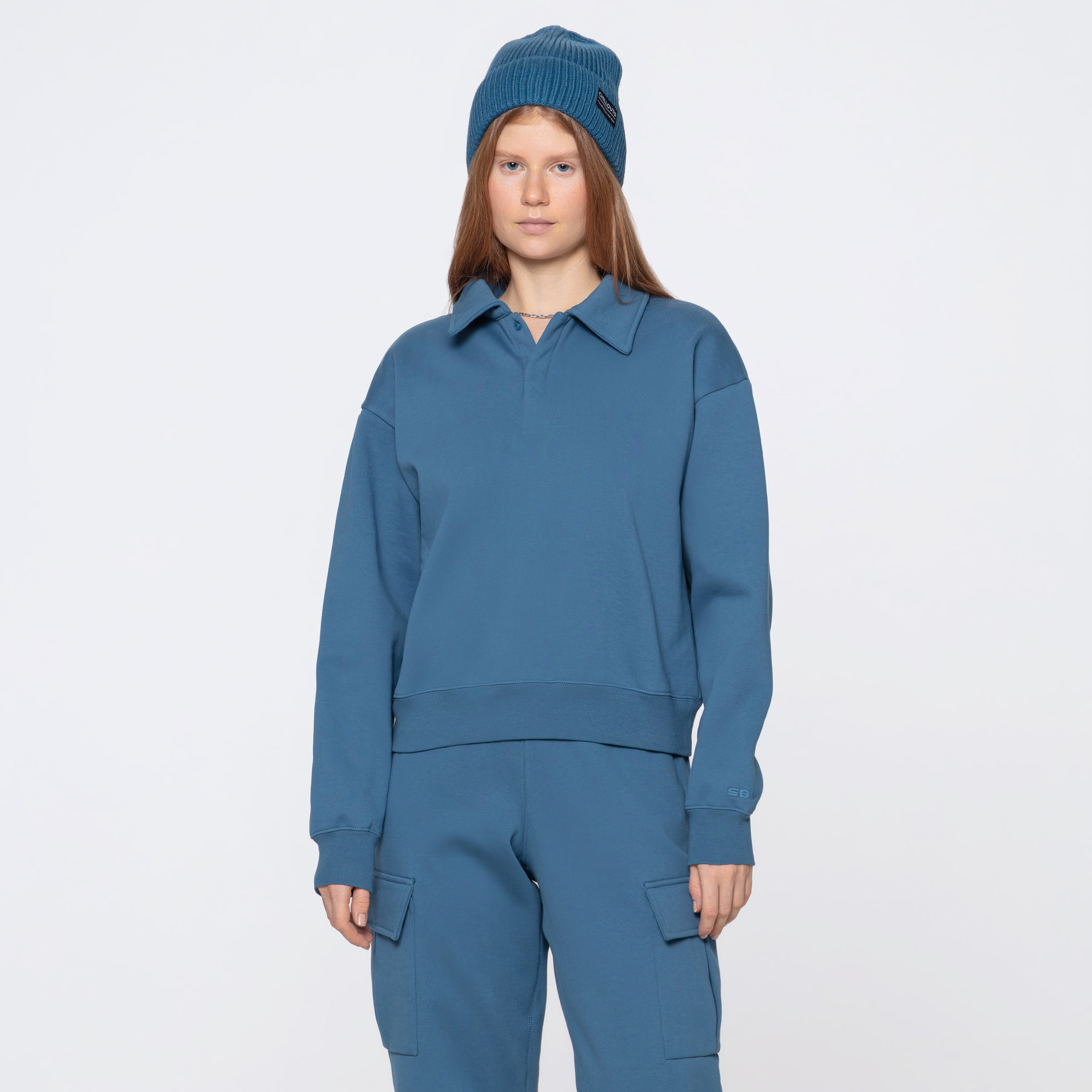 Женский джемпер STREETBEAT Polo Fleece SBW-CRW0018-457-XS