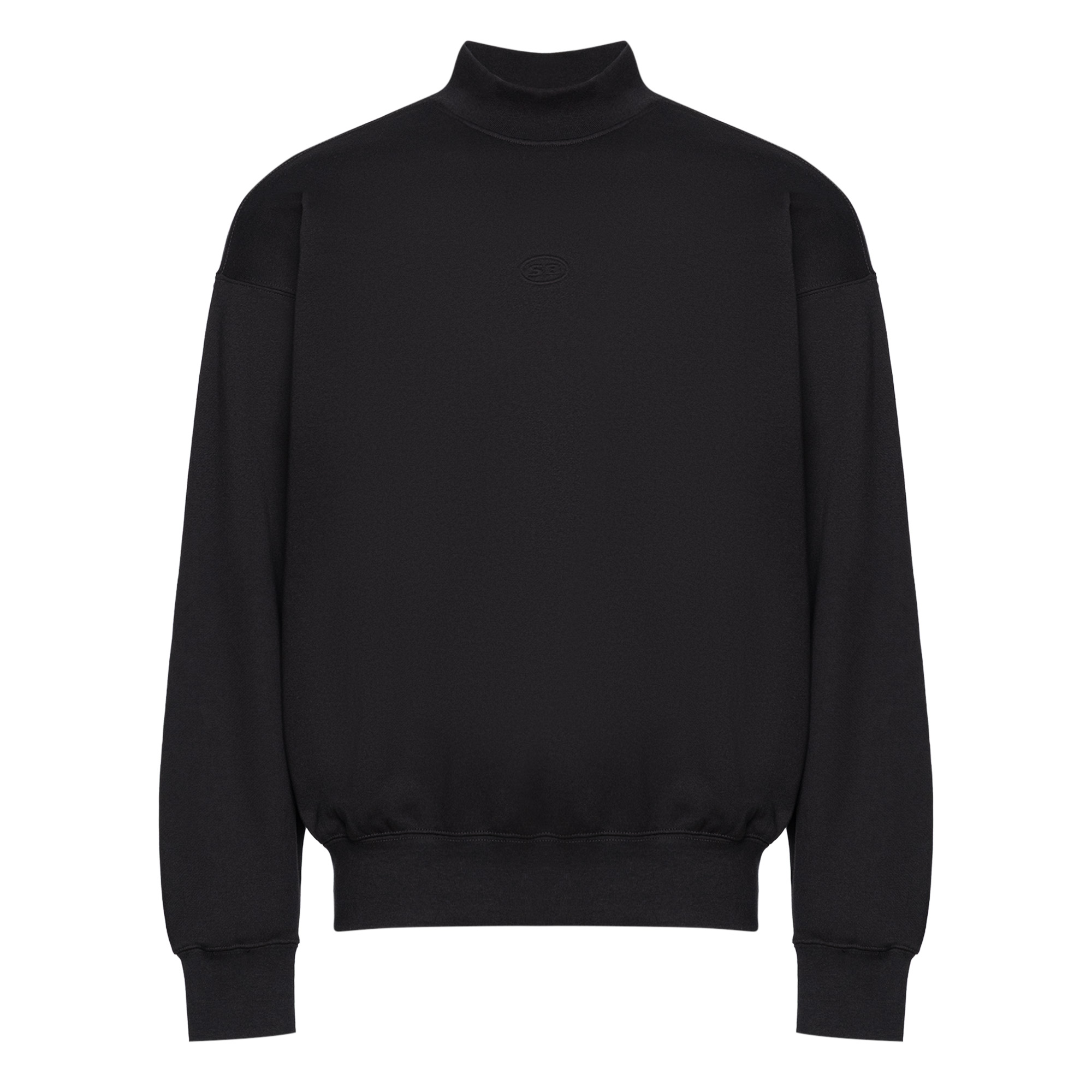 Мужской свитшот Hight Neck Crew French Terry STREETBEAT SBM-CRW0002-001-M